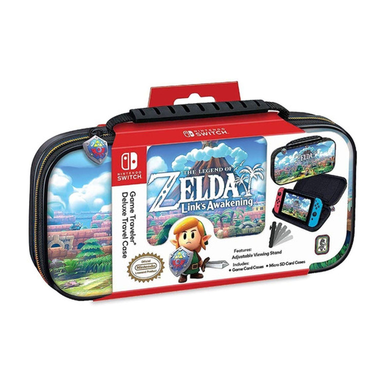 Bolso Deluxe Travel Nintendo Switch Zelda Oficial-0