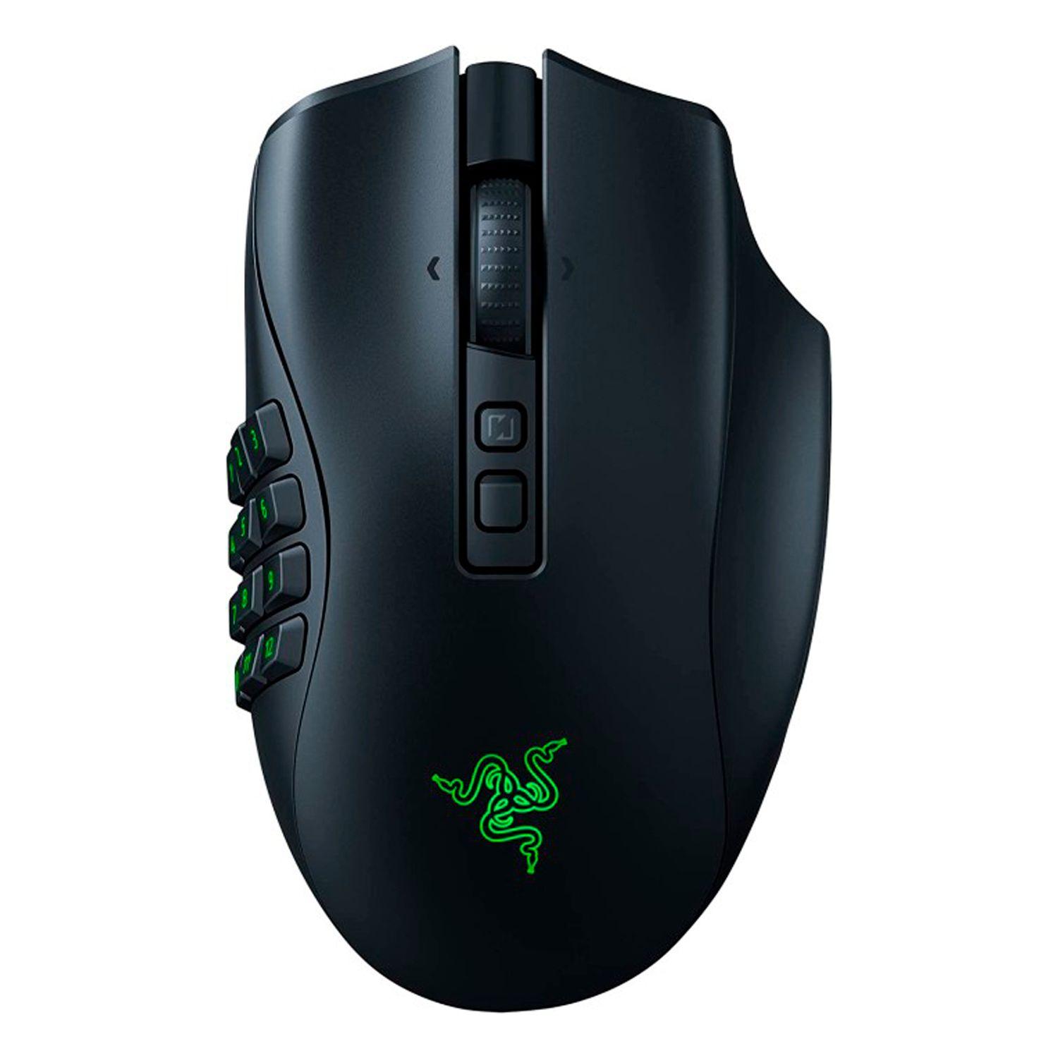 Mouse Gamer Razer Naga V2 Pro Wireless Black - Crazygames-0