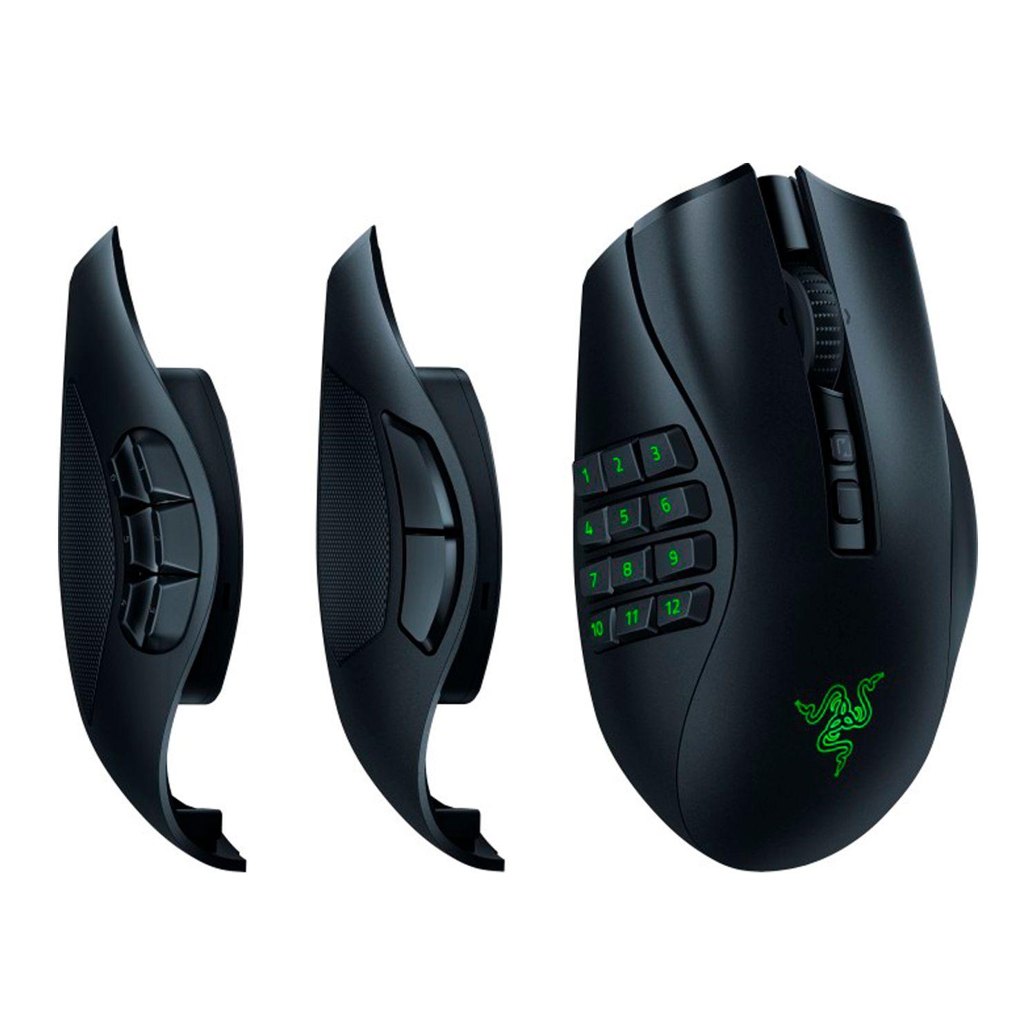 Mouse Gamer Razer Naga V2 Pro Wireless Black - Crazygames-1