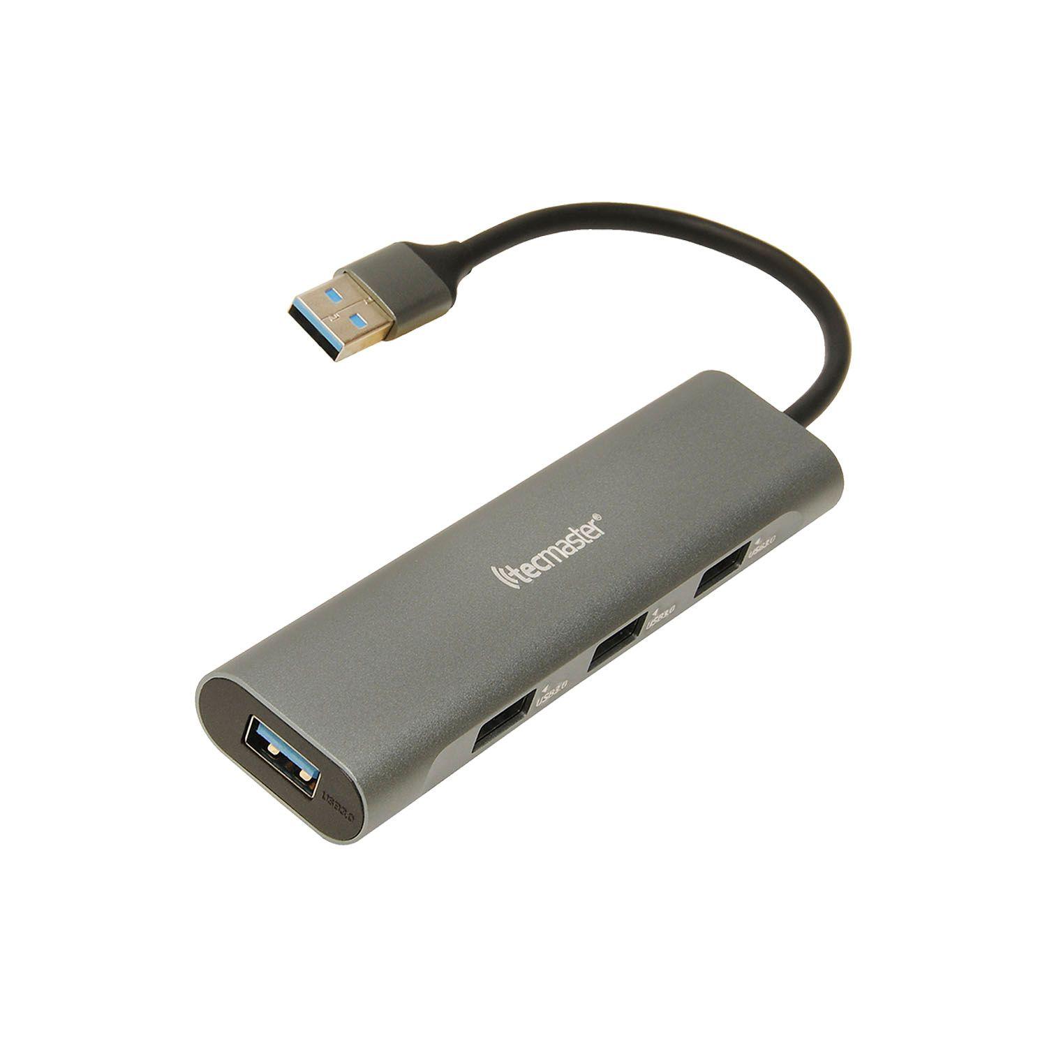 Hub Usb 3.0 Con Disipador 4 Puertos 3.0 TM-100534 Crazygames-0
