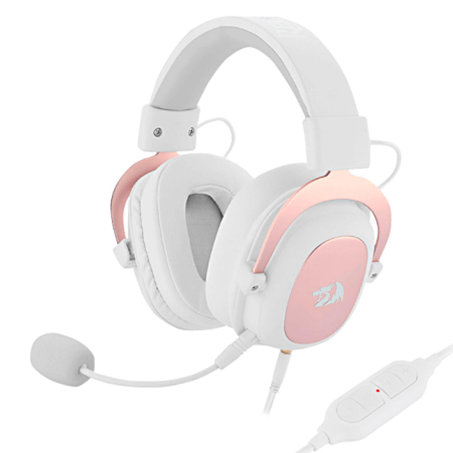 Audifono Gamer Redragon Zeus 2 H510 White - Crazygames-0