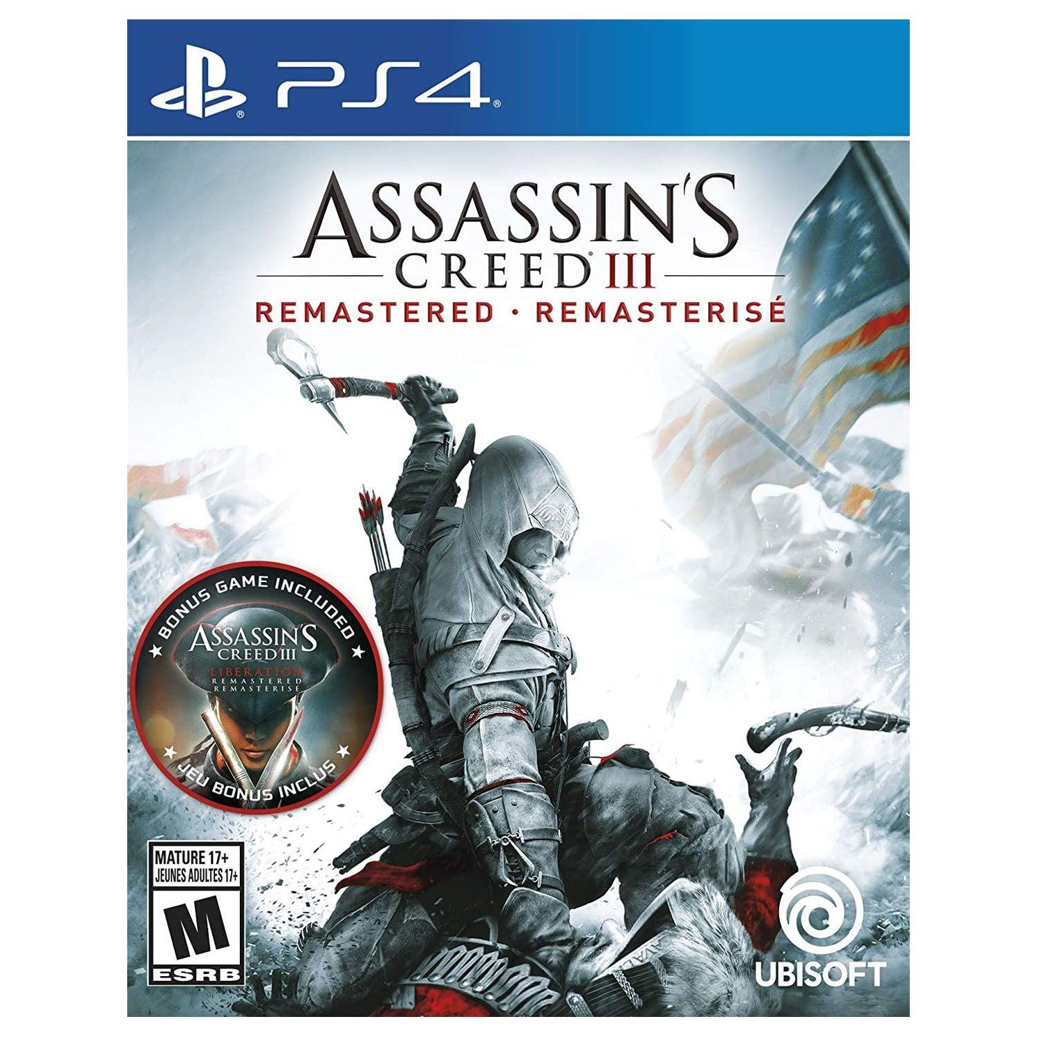 Assassin's creed III Remasterizado PS4-0
