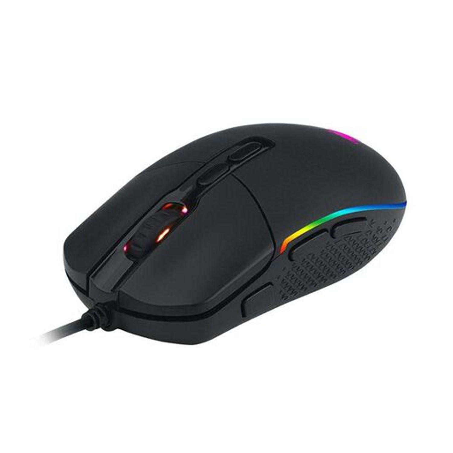 Mouse Gamer Redragon Invader M719-RGB Negro - Crazygames-2