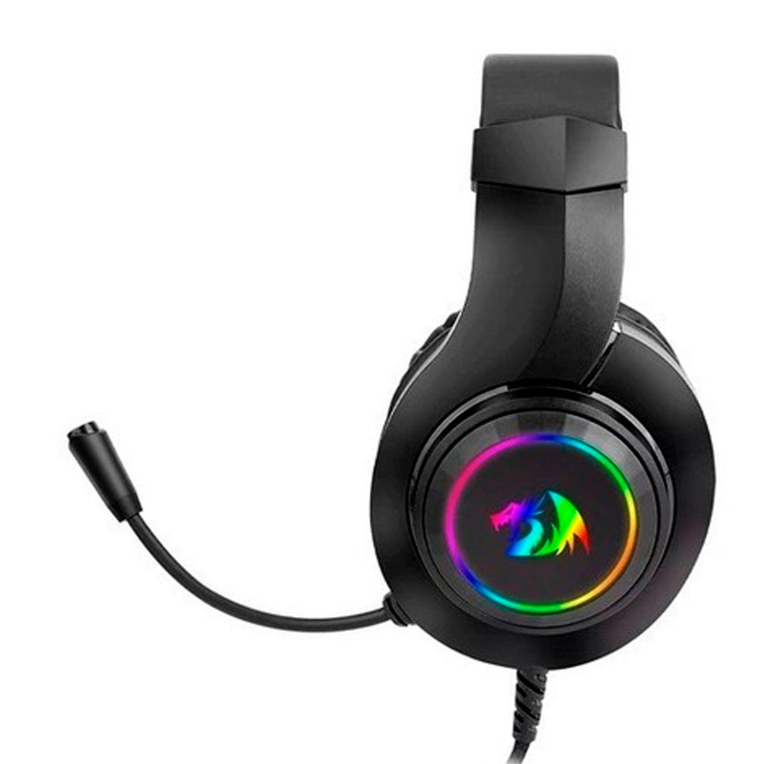 Audifono Gamer Redragon Hylas H260 Rgb Black - Crazygames-1