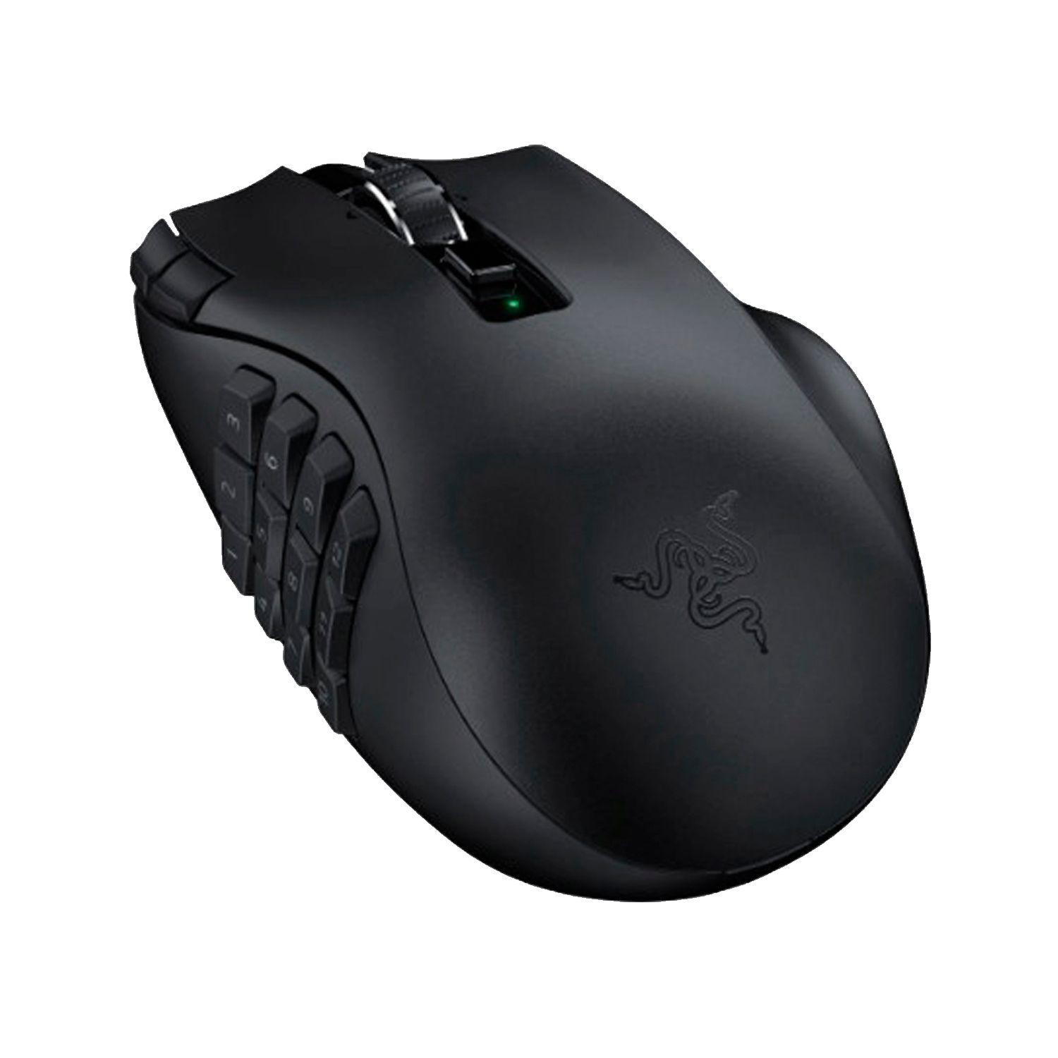 Mouse Gamer Razer Naga V2 Hyperspeed Black - Crazygames-1
