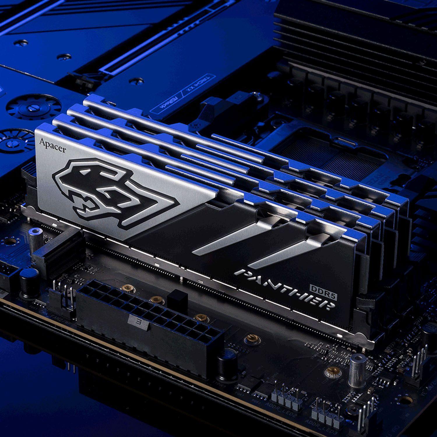 Memoria Ram DDR5 Udimm Black Kit 2 x 16gb 5200mhz Apacer Nox-4