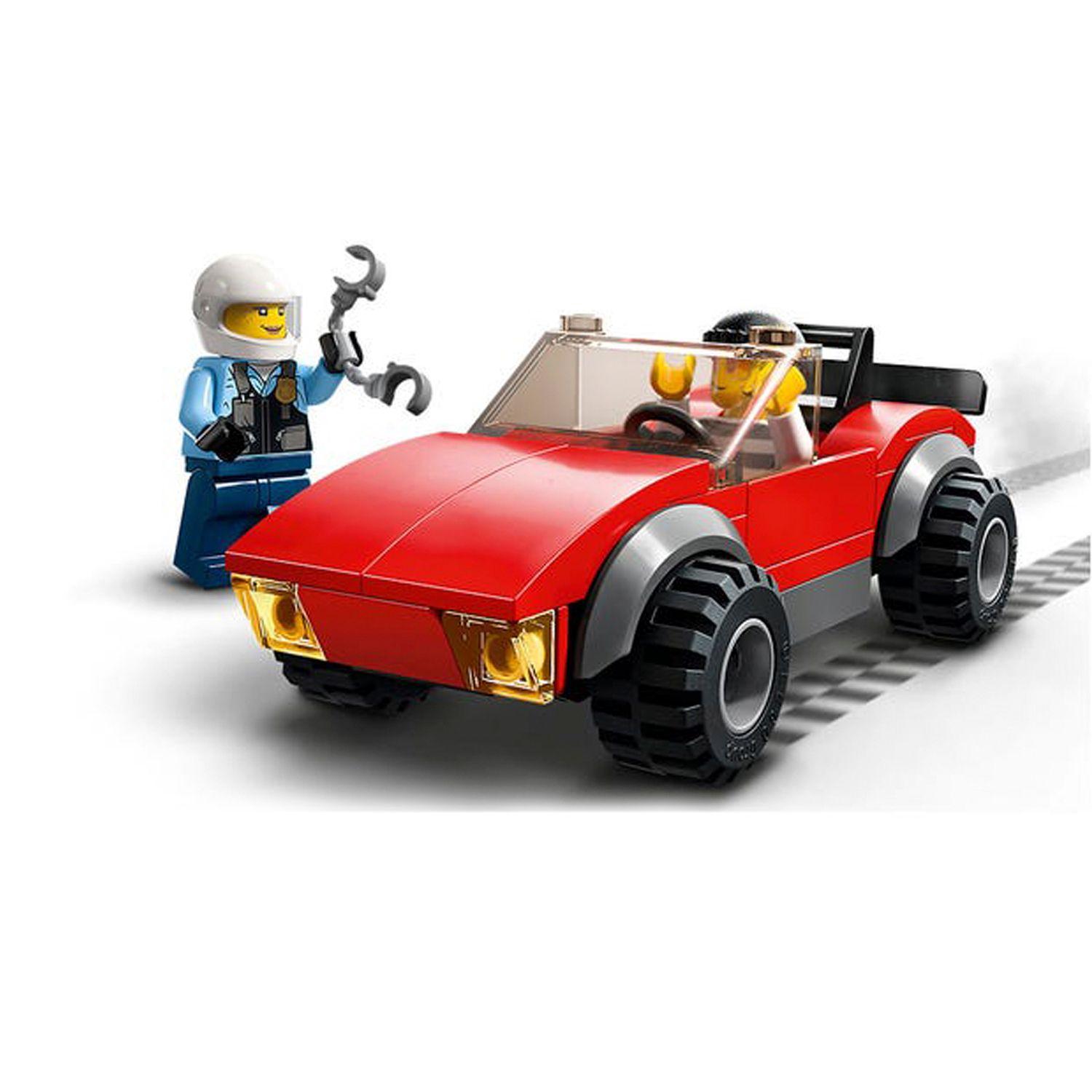 Lego City Moto de Policia y Auto a la Fuga 60392- Crazygames-3