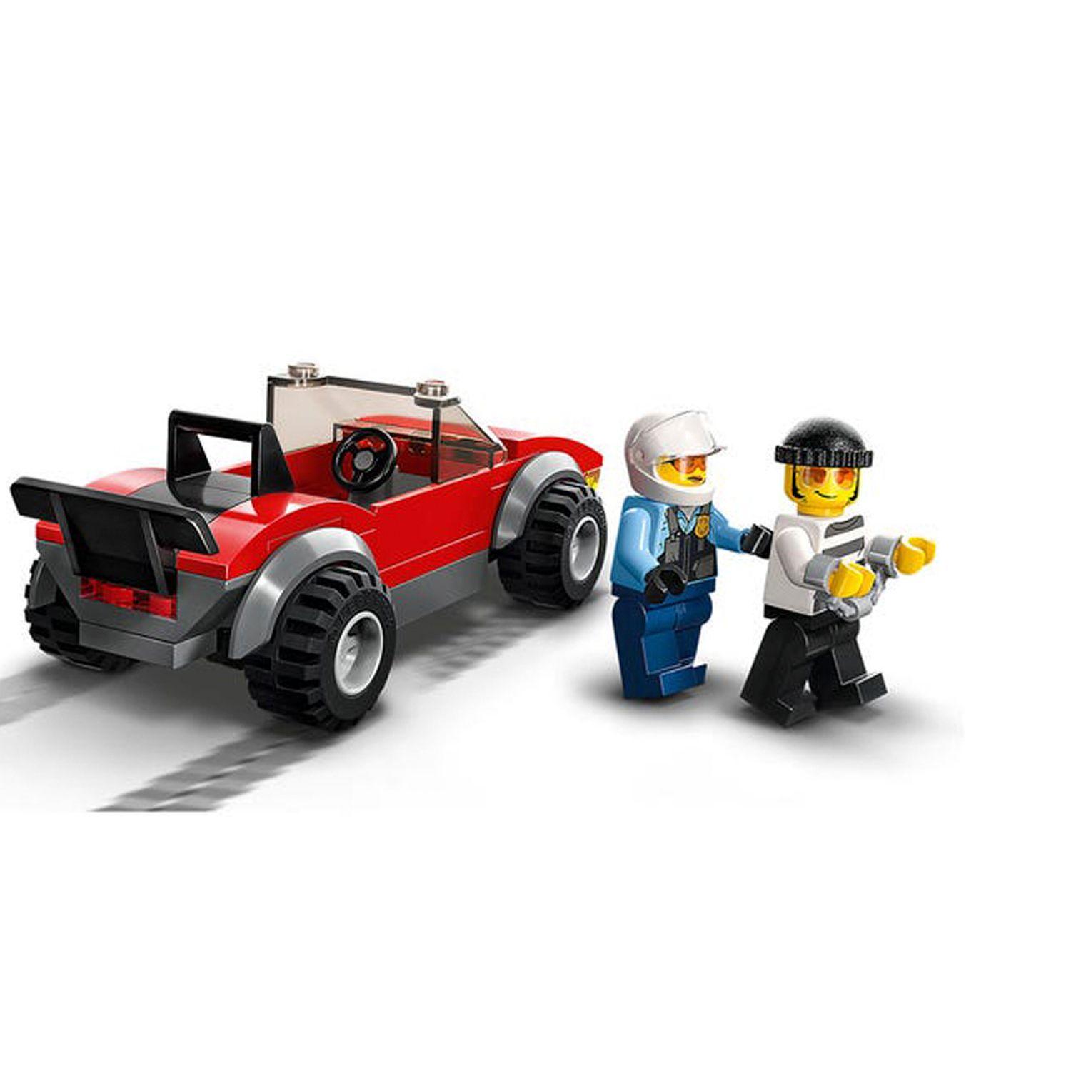 Lego City Moto de Policia y Auto a la Fuga 60392- Crazygames-4