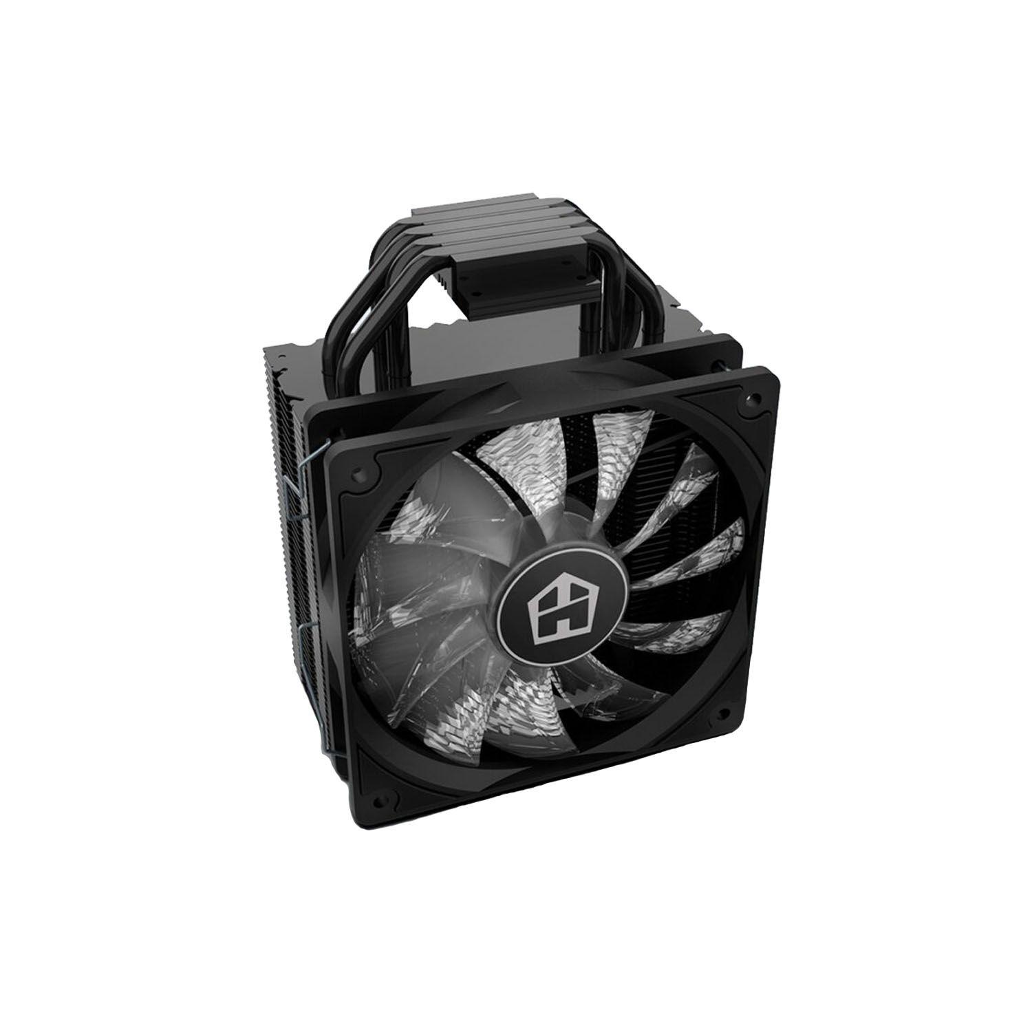 Disipador Cooler Para Procesador H-224 ARGB Negro Nox Hummer-4
