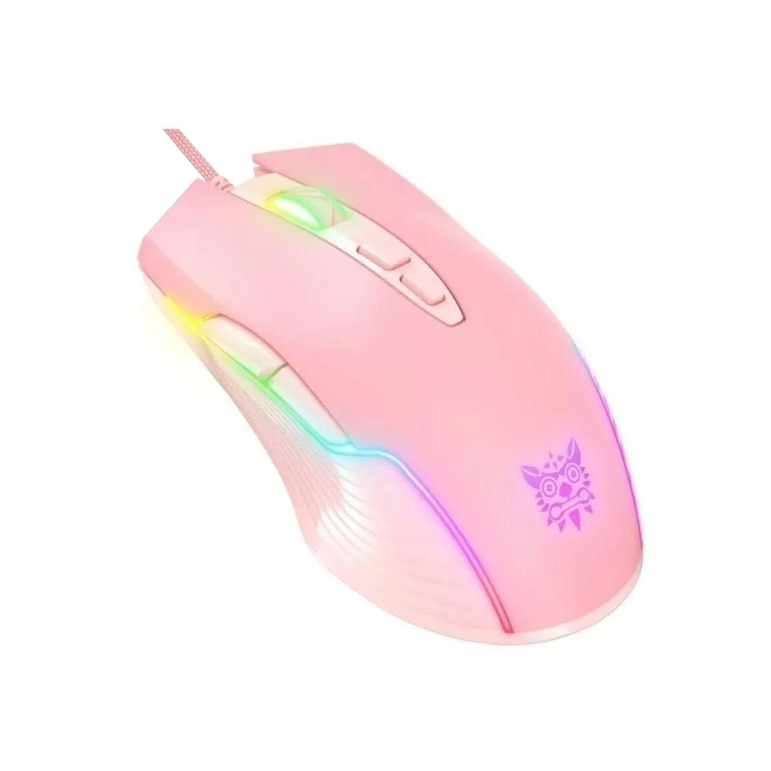 Mouse Gamer Onikuma Cw905 Pink-1