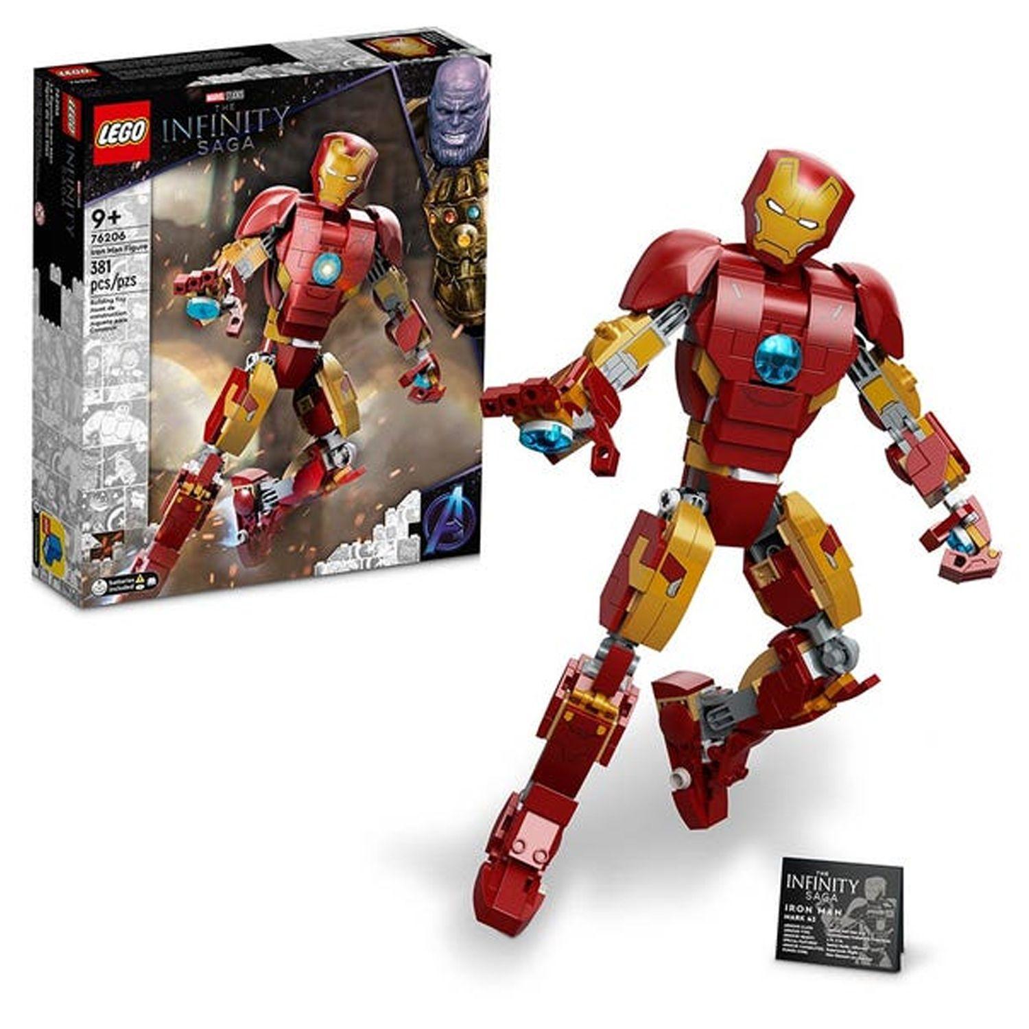 Lego Marvel: Figura de Iron Man 76206 - Crazygames-0