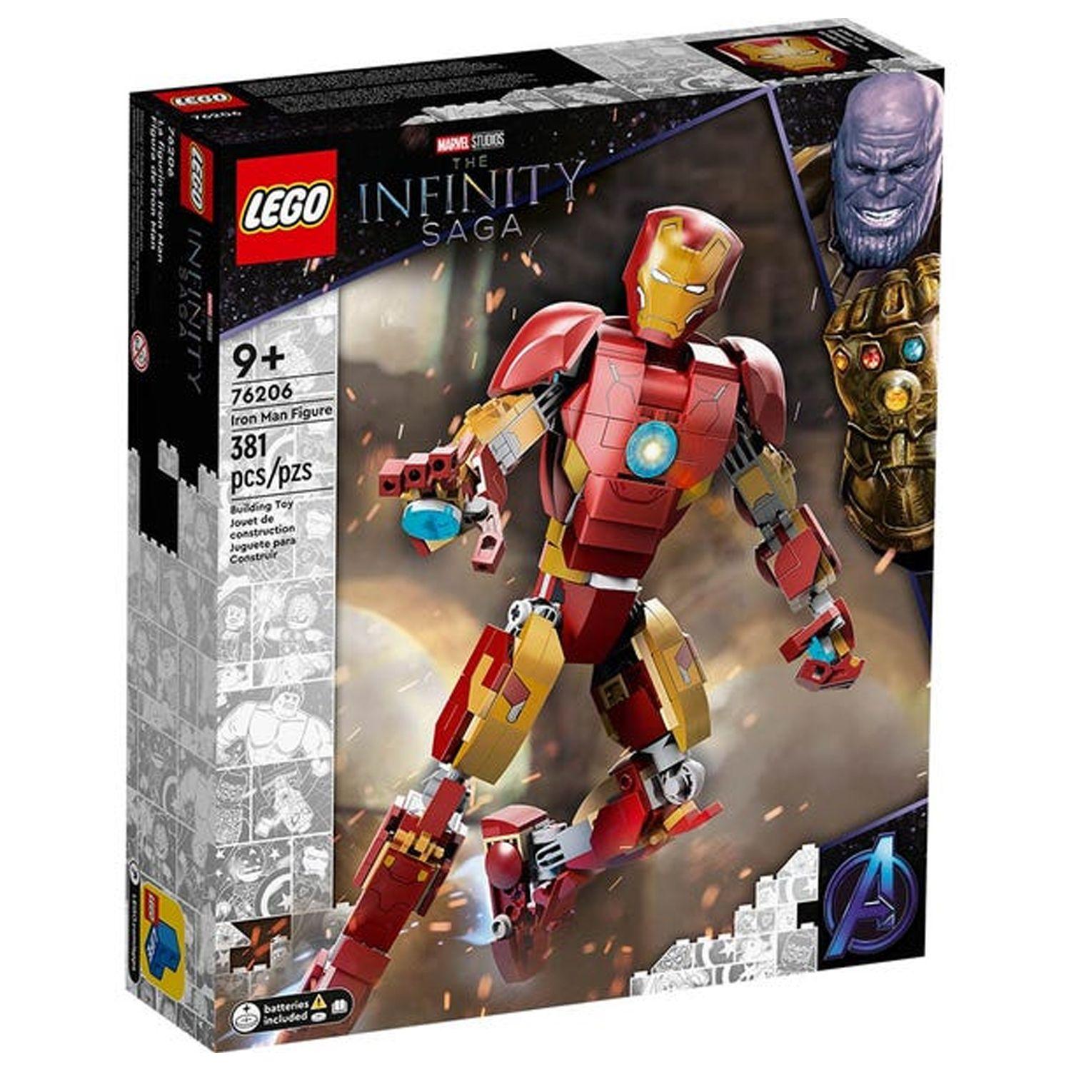 Lego Marvel: Figura de Iron Man 76206 - Crazygames-1