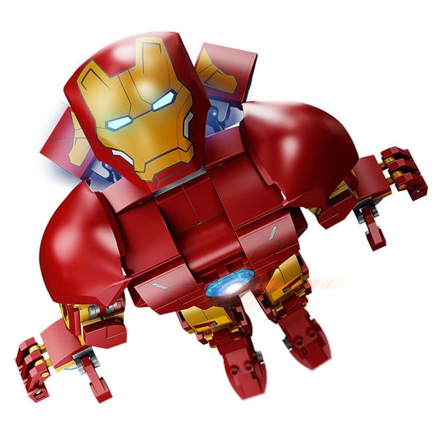 Lego Marvel: Figura de Iron Man 76206 - Crazygames-2