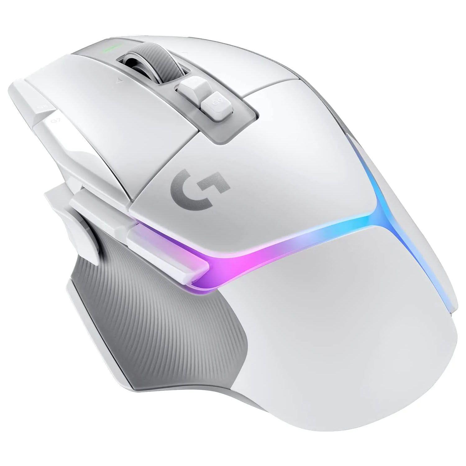 Mouse Gamer Logitech G502 X Plus Blanco - Crazygames-1