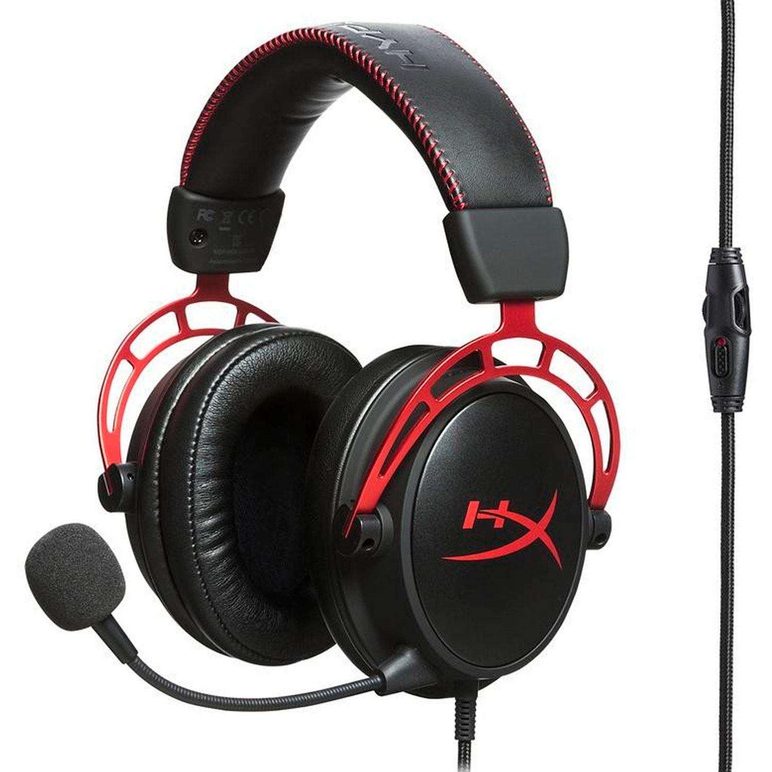 Audifono Gamer Hyperx Cloud Alpha Red - Crazygames-0