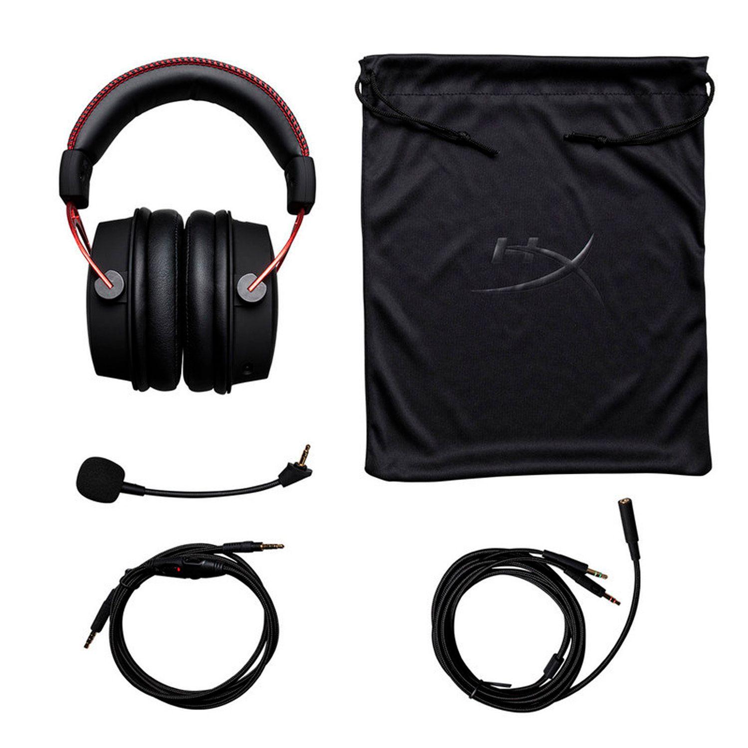 Audifono Gamer Hyperx Cloud Alpha Red - Crazygames-1