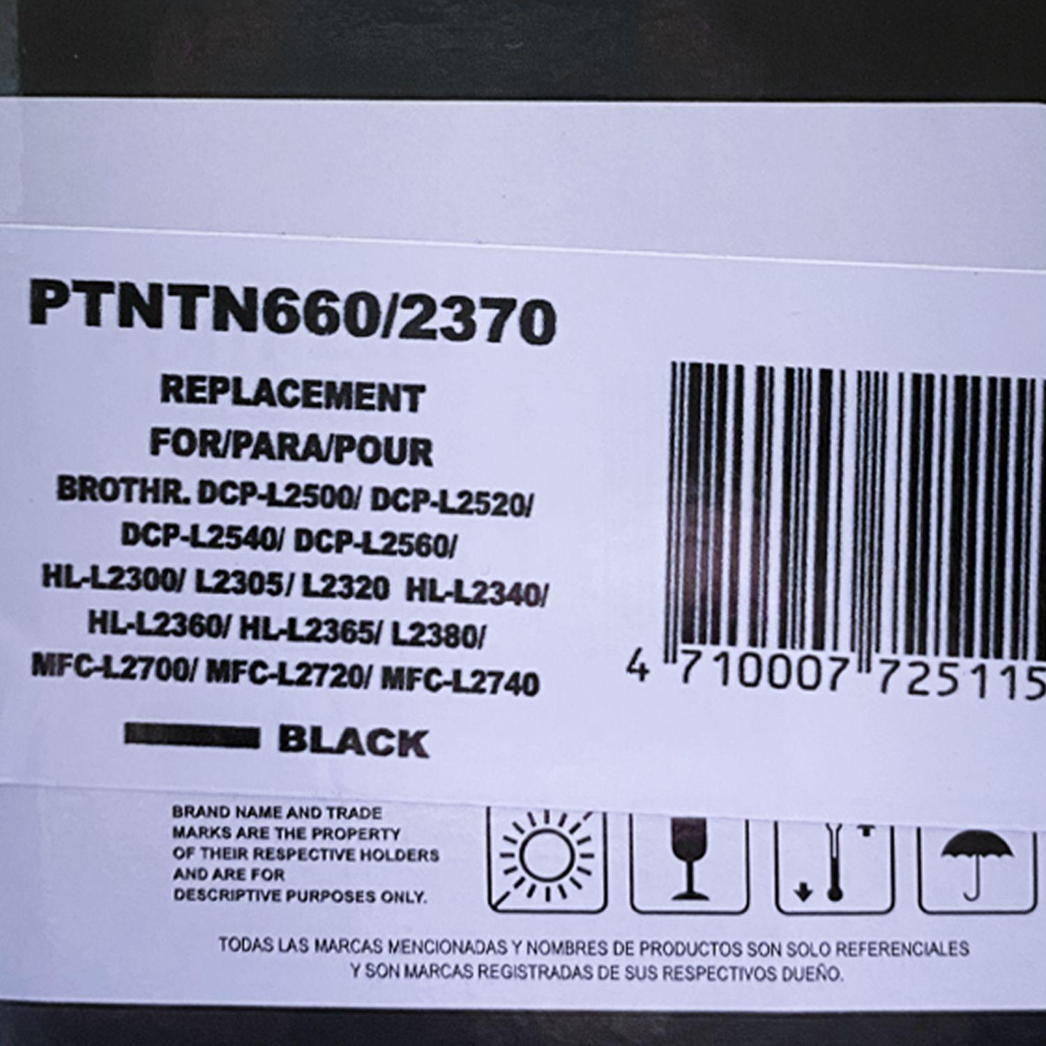 Toner Pacific Color Ptntn6060/2371 Compatible con Brother-3