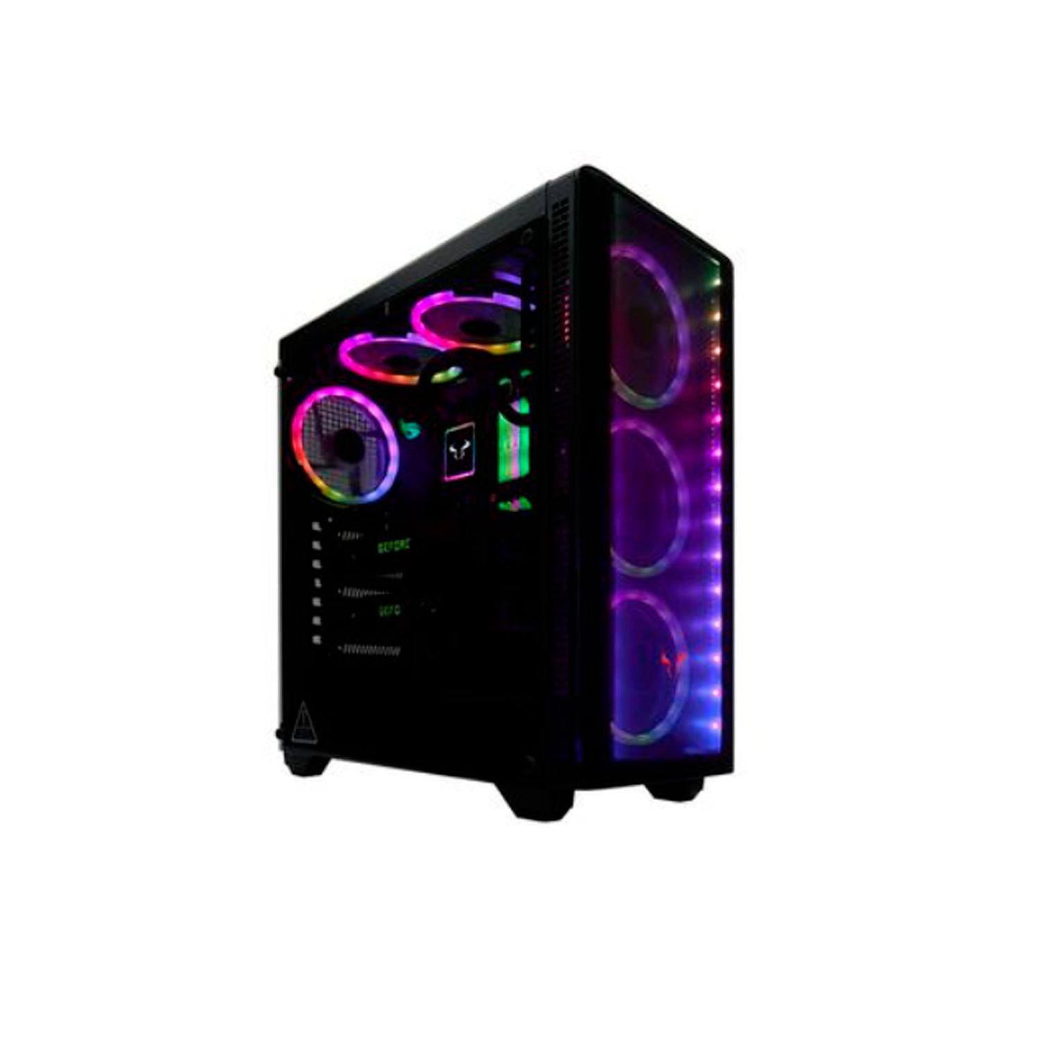 Riotoro Gabinete Cr110tgs Plus 6 (Incluye 6 Fan Rgb)-0