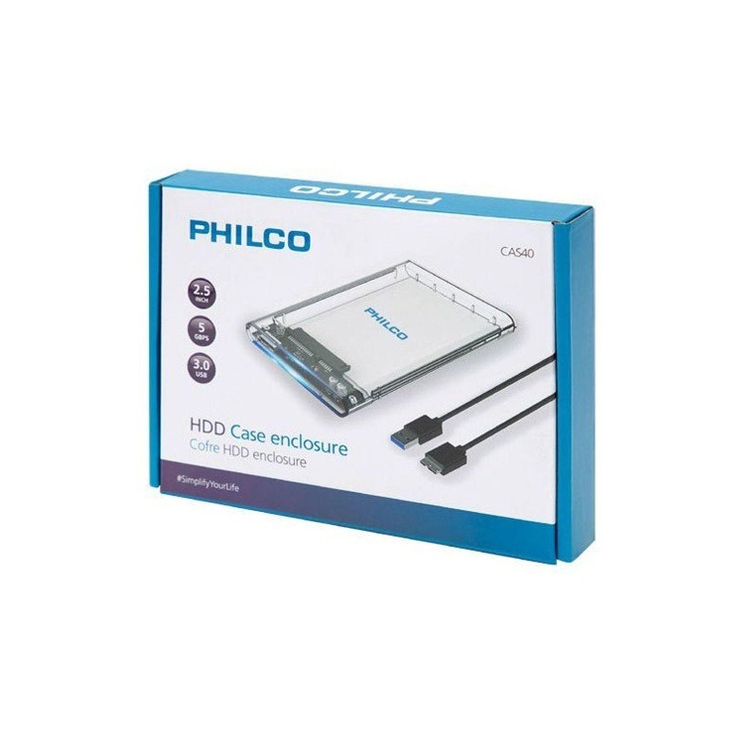Cofre Disco Duro Philco 2.5'' Usb 3.0 Cas40 - Crazy Games-2