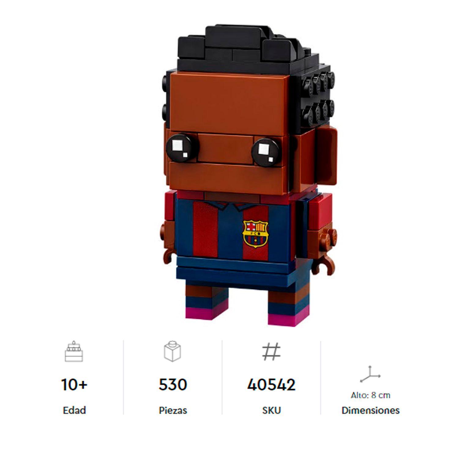 Lego Brick Headz Mi Jugador Lego FC Barcelona 40542-4