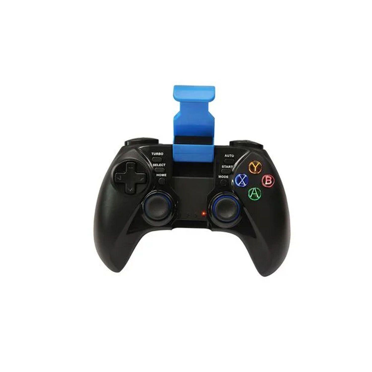 Gamepad Bluetooth Para Celulares Y Pc Blue Tecmaster-1