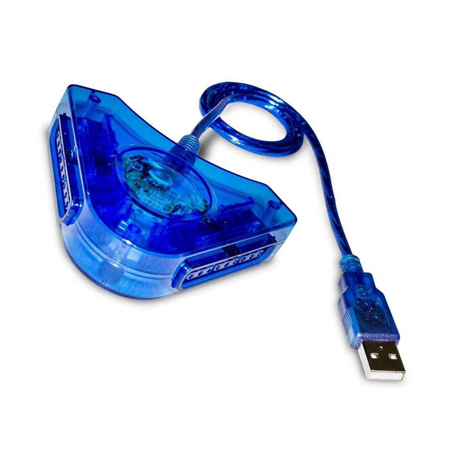 Adaptador Convertidor Compatible Con Mando Ps2 A Usb-1