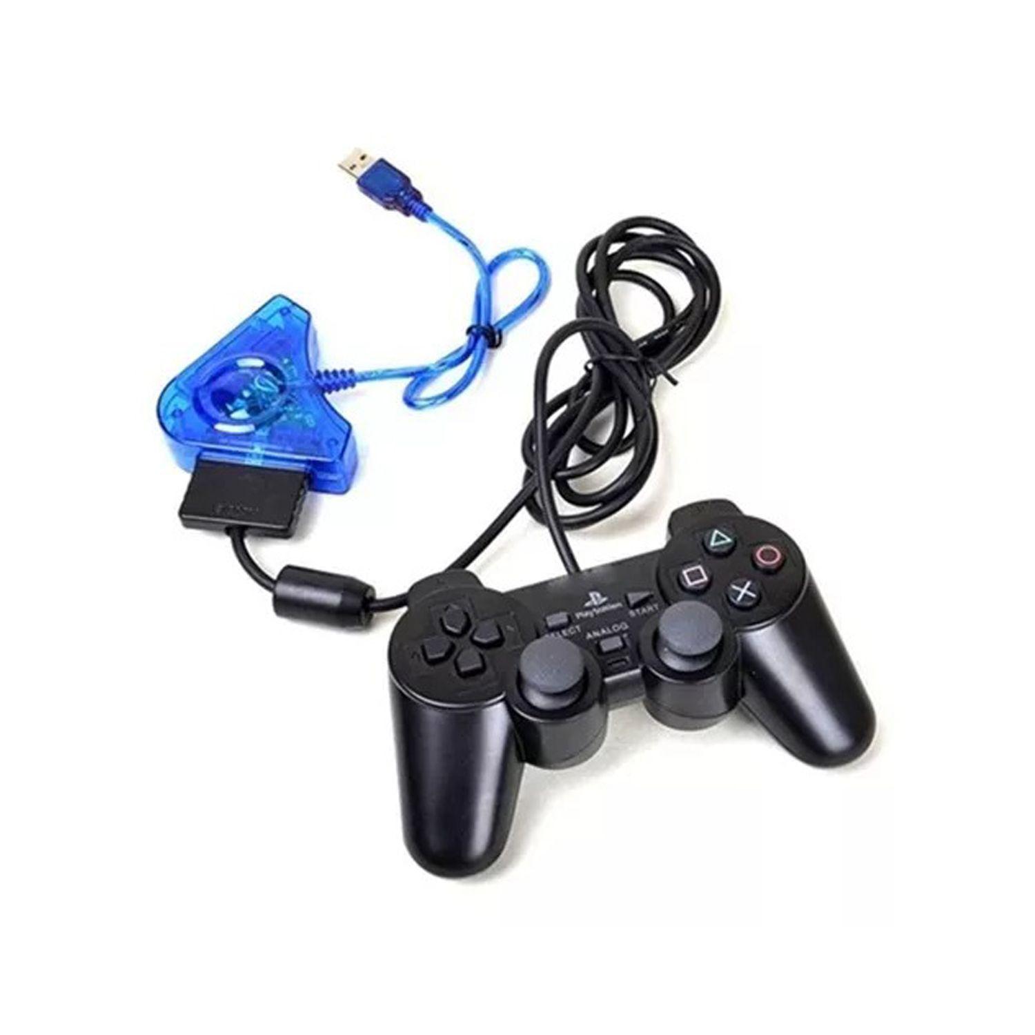 Adaptador Convertidor Compatible Con Mando Ps2 A Usb-2