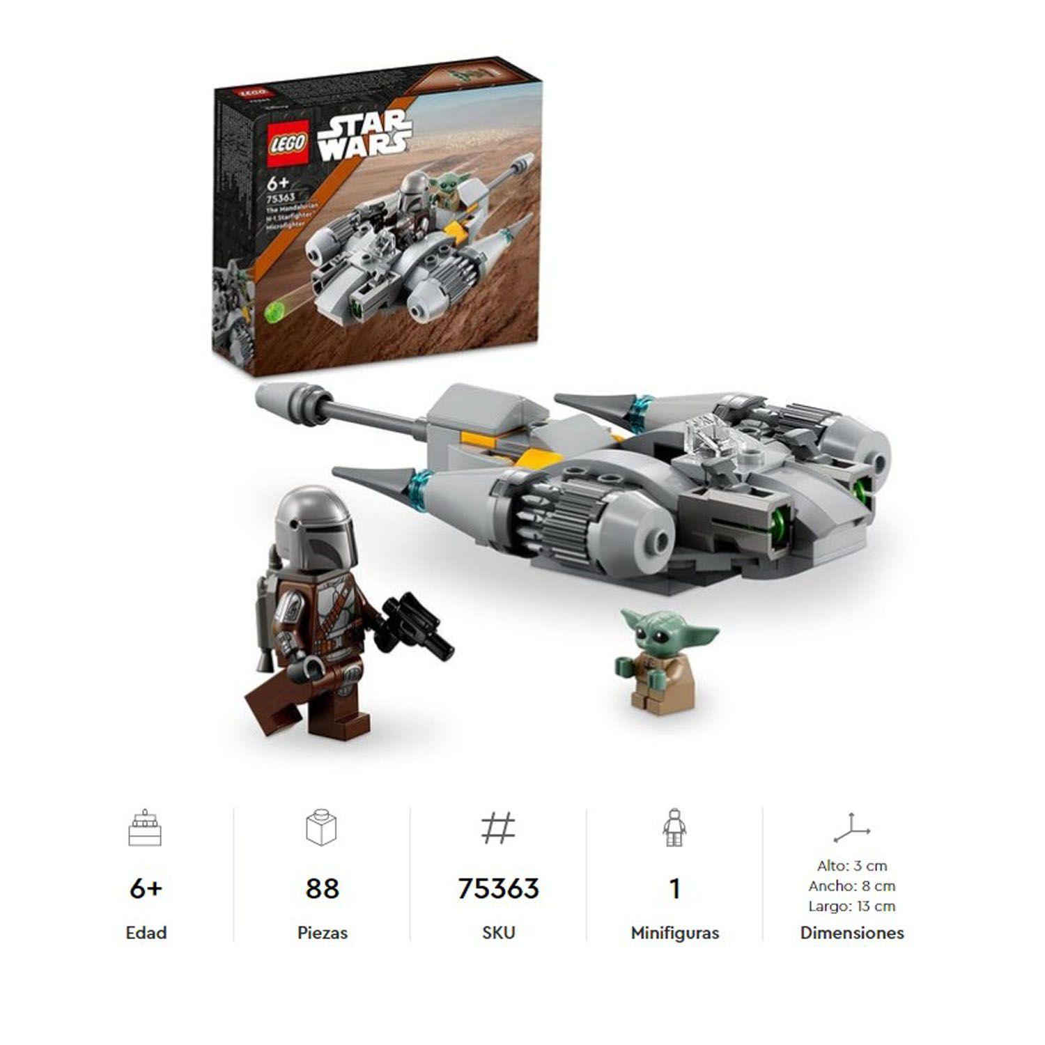 Lego Star Wars Microfighter Caza Estelar N-1 The Mandalorian-8