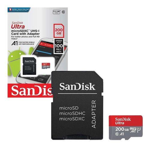 Memoria Sandisk Ultra Micro Sdxc 200gb -pc-nintendo Switch--1