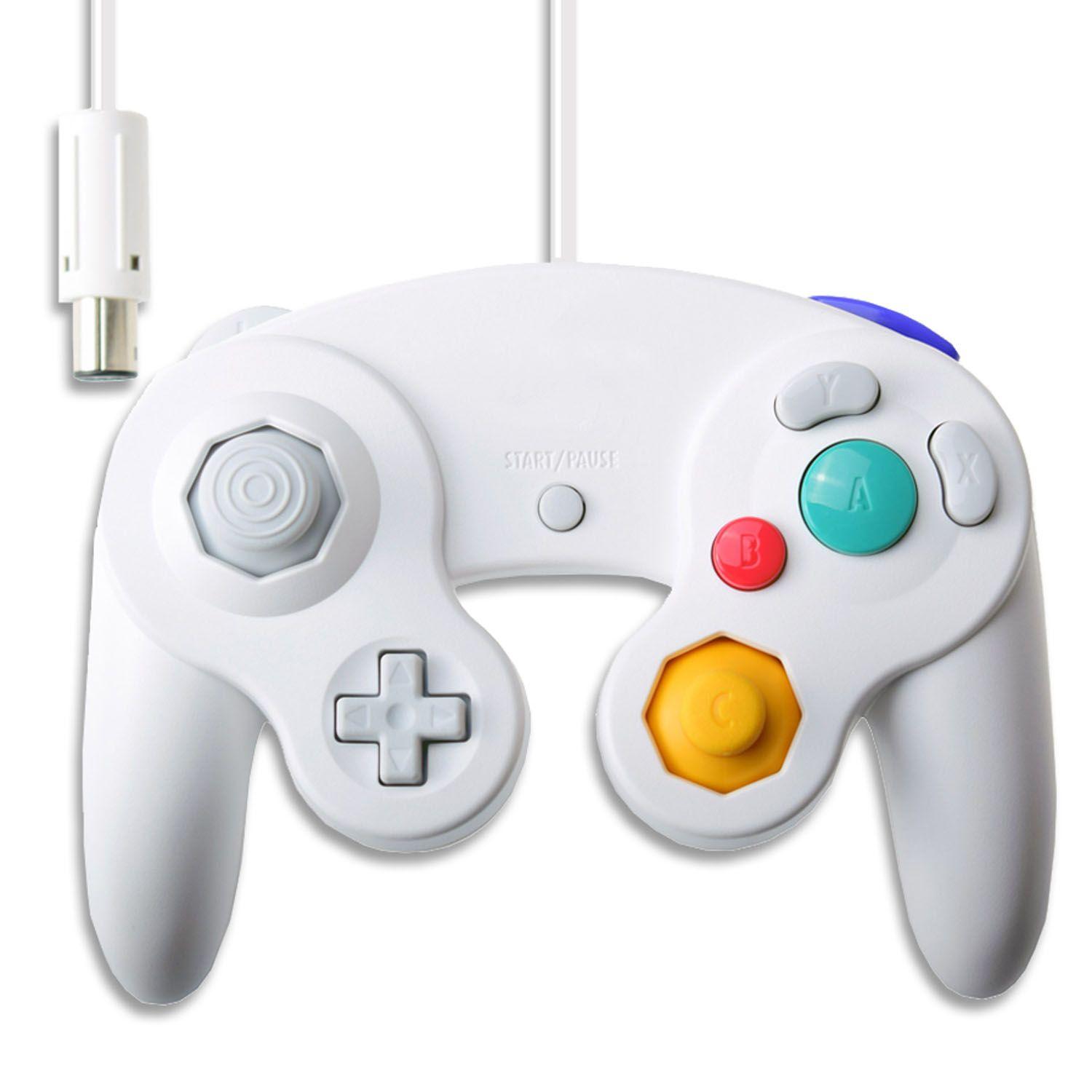 Control OEM Compatible Con Gamecube - Blanco-0