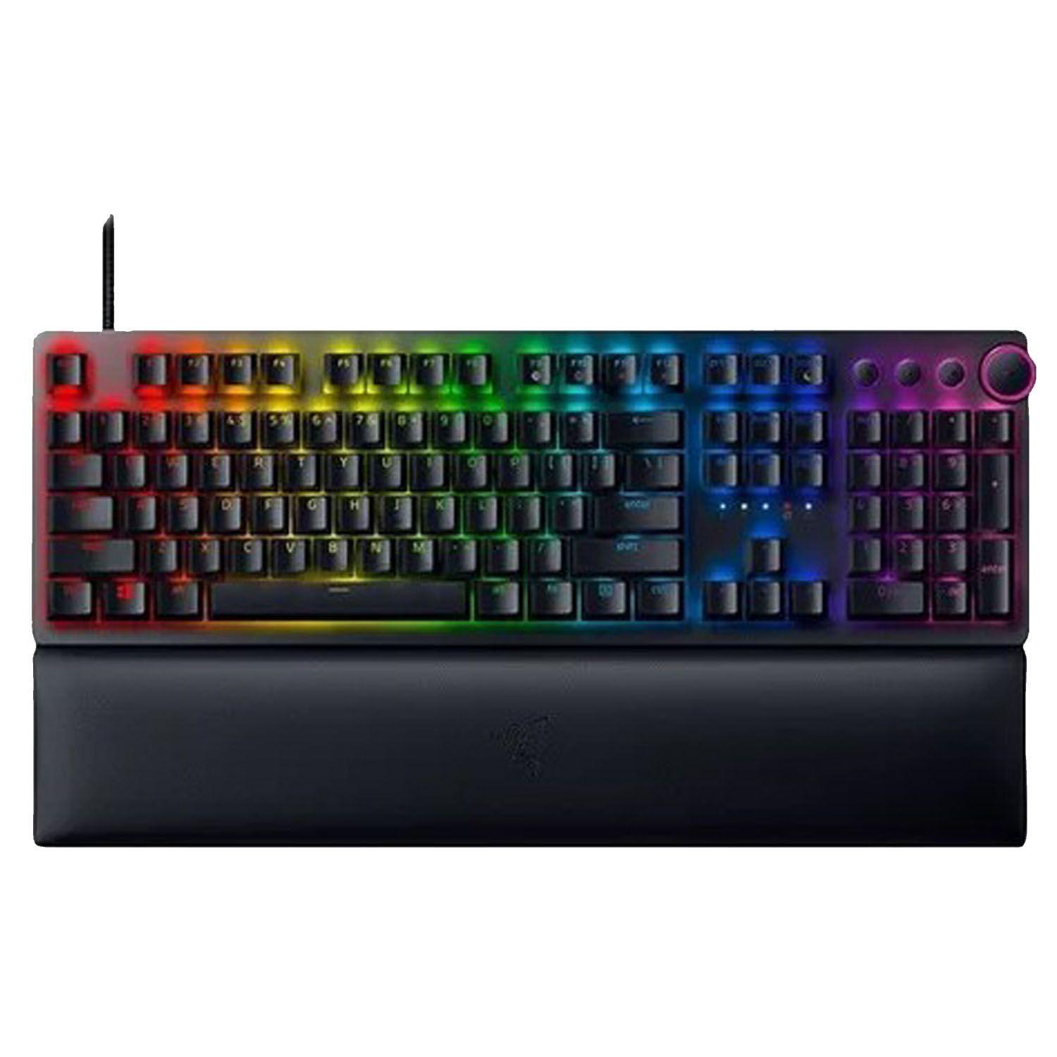 Teclado Razer Huntsman V2 Switch Red Ingles - Crazygames-0