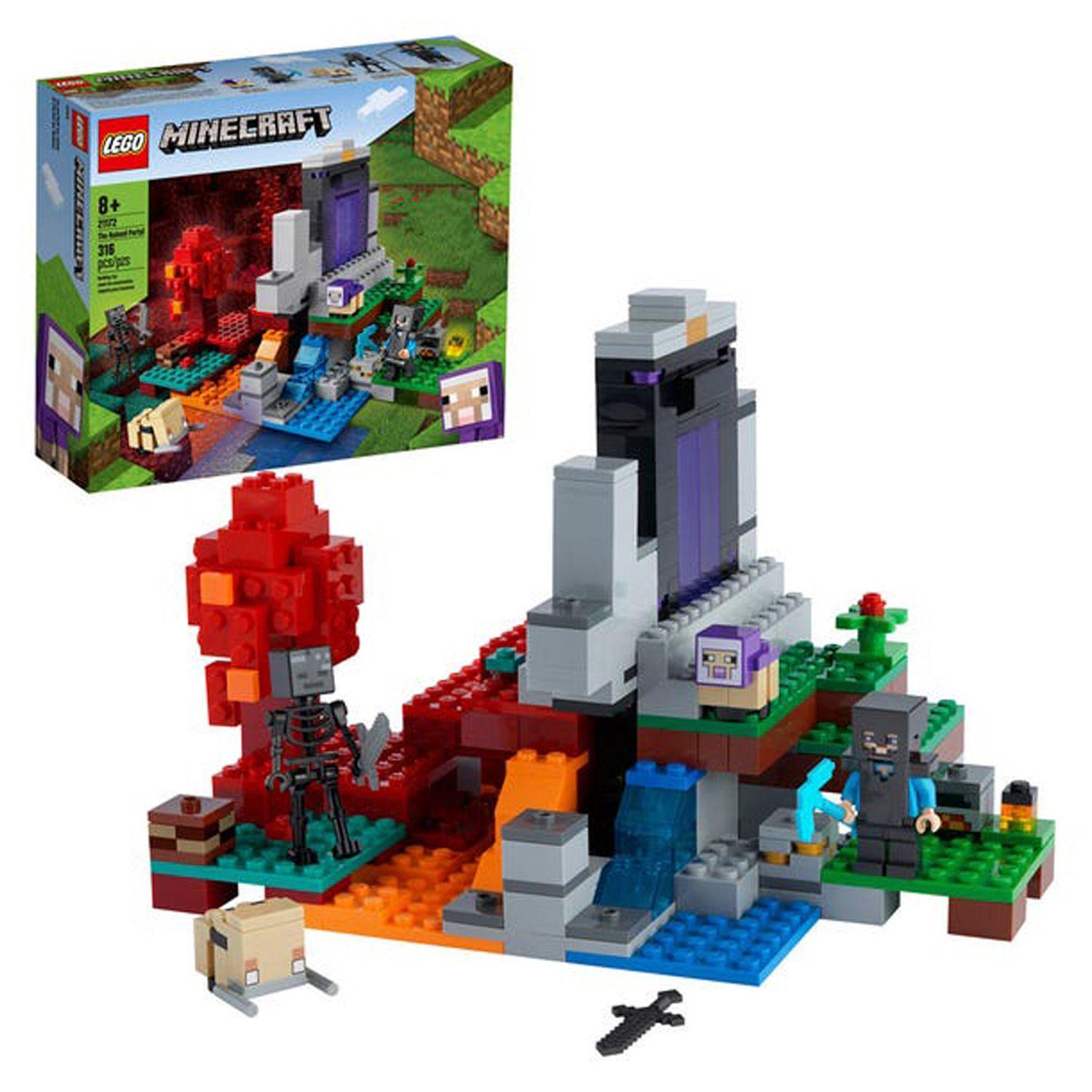Lego Minecraft El Portal En Ruinas 21172 - Crazygames-0