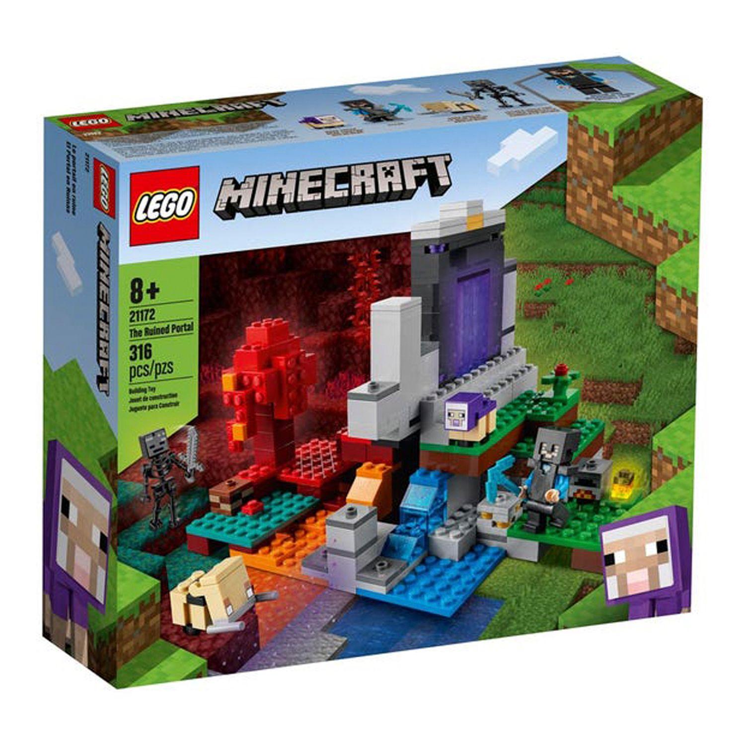 Lego Minecraft El Portal En Ruinas 21172 - Crazygames-1