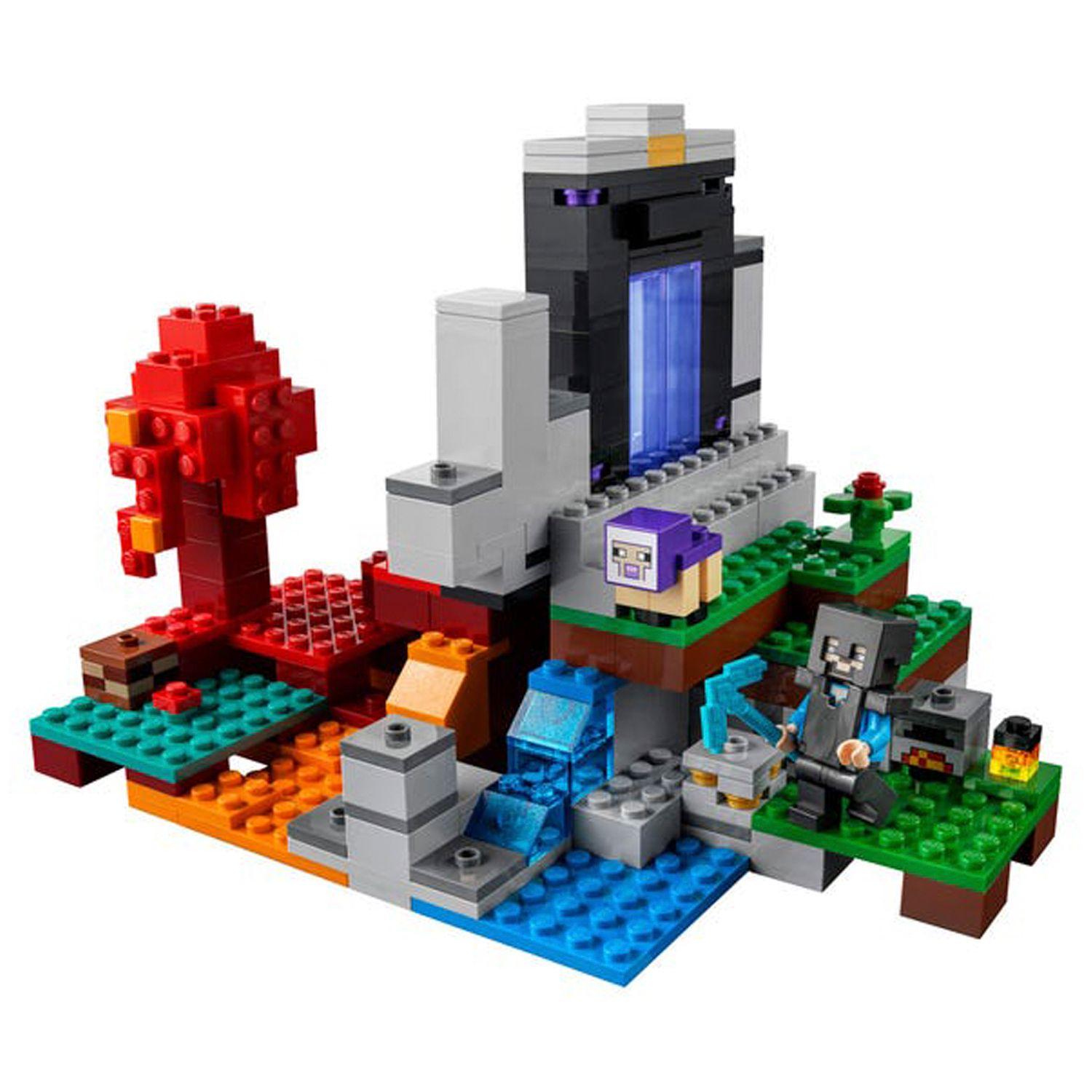 Lego Minecraft El Portal En Ruinas 21172 - Crazygames-2