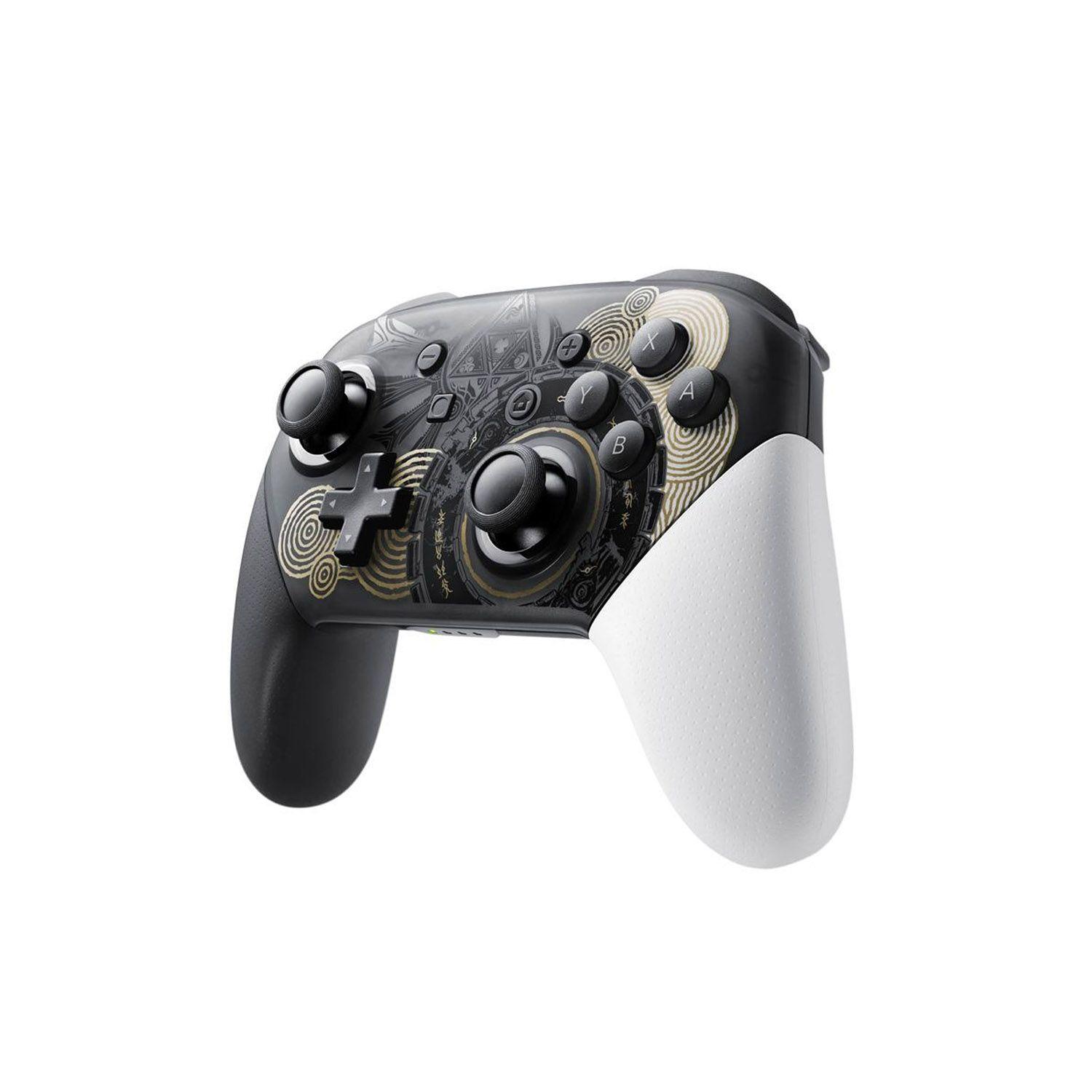 Gamepad Pro Bluetooth Compatible Pc y Switch - Dorado Blanco-1