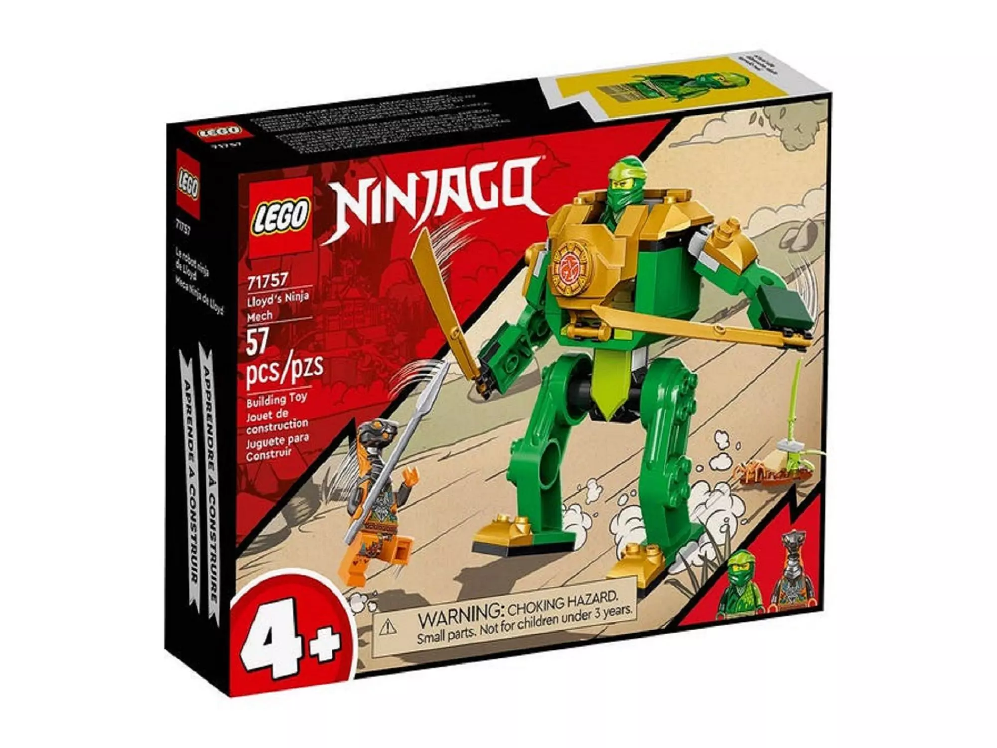 Lego Ninjago Meca Ninja De LLoyd 71757- Crazygames-1
