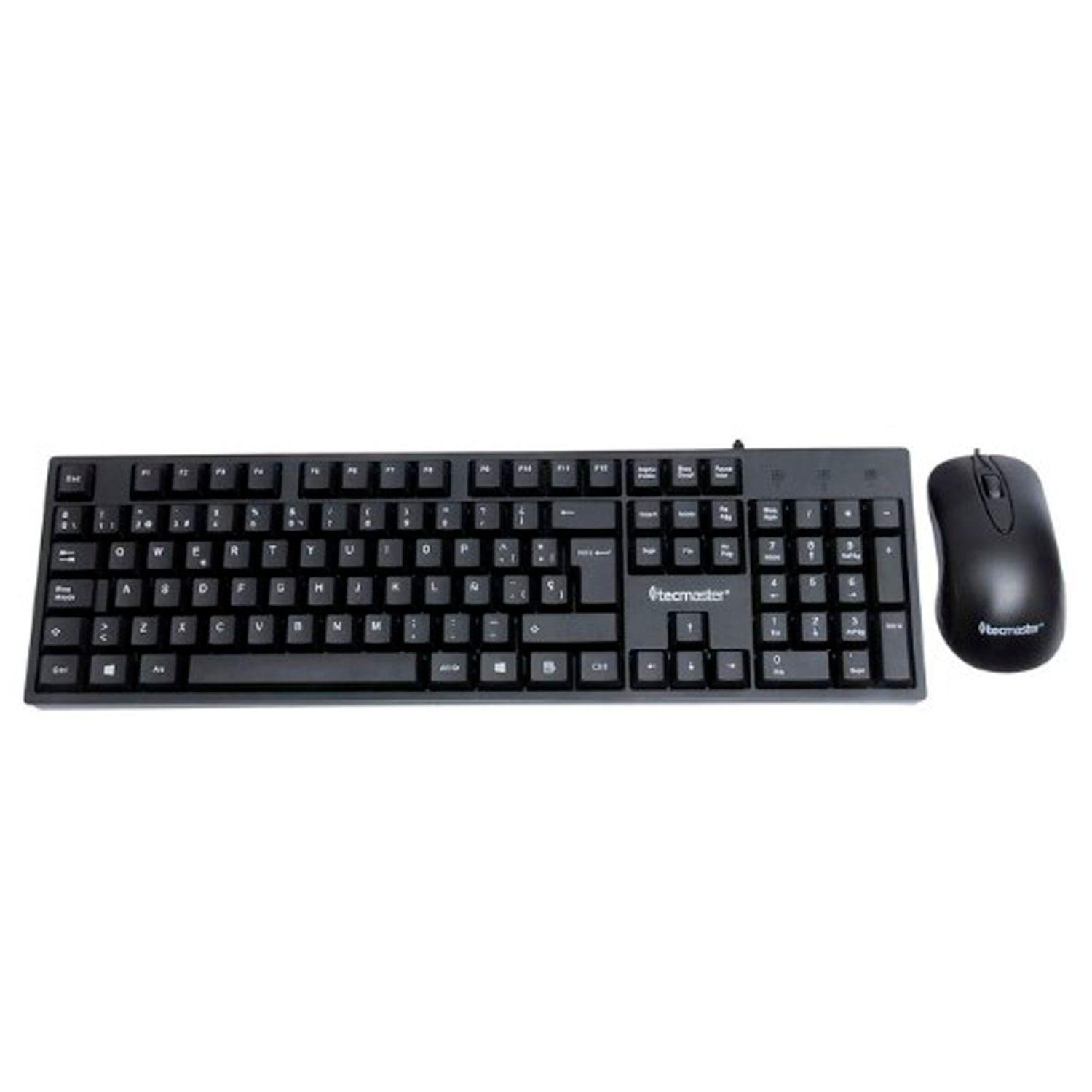 Kit De Mouse y Teclado Alambrico TM-100511 Tecmaster-0
