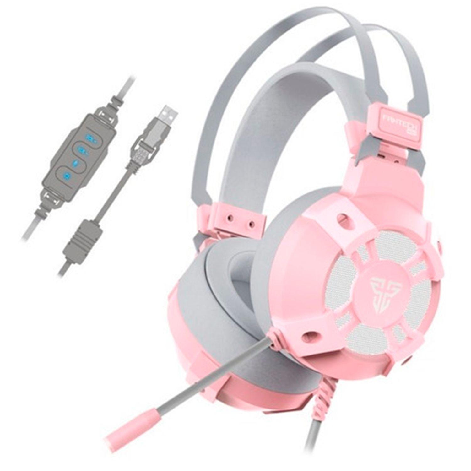 Audifono Gamer Fantech Hg11 Captain Sakura Edition 7.1 Rgb-0