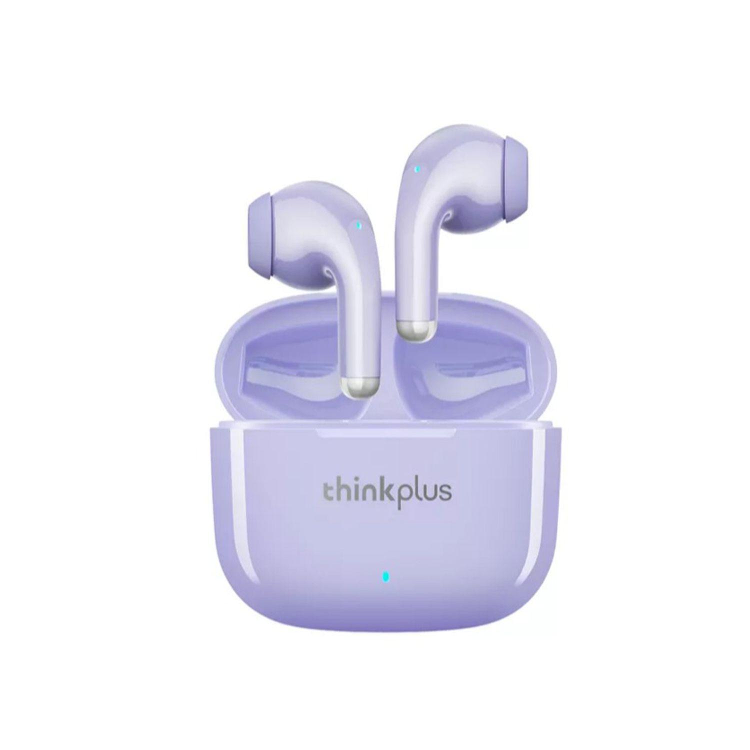 Audífono In Ear Bluetooth 5.3 Lenovo LP40 Pro Purpura-0