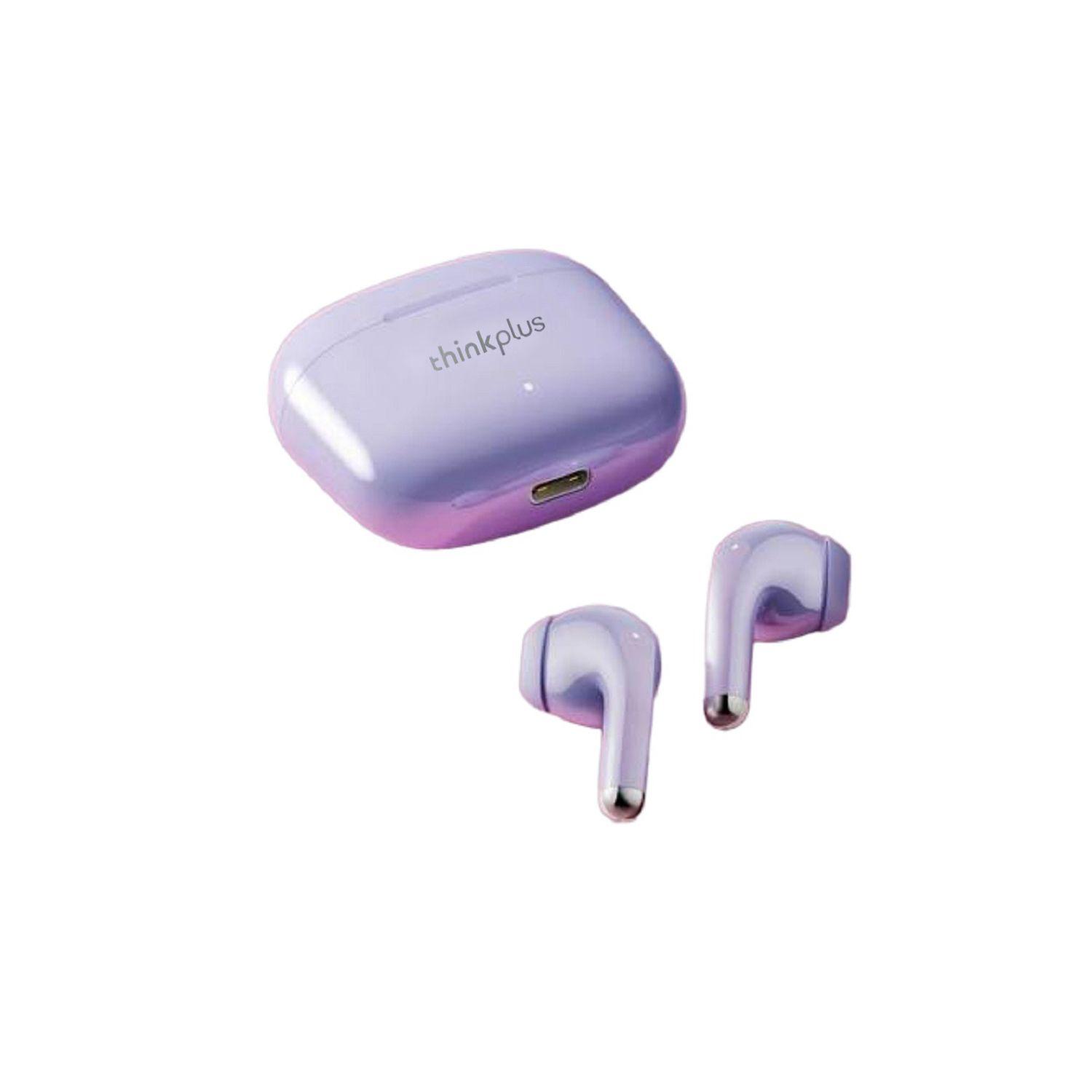 Audífono In Ear Bluetooth 5.3 Lenovo LP40 Pro Purpura-1