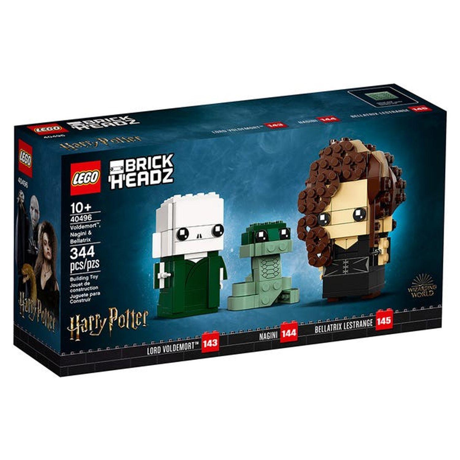 Lego Brick Headz Harry Potter: Voldemort, Nagini y Bellatrix-2