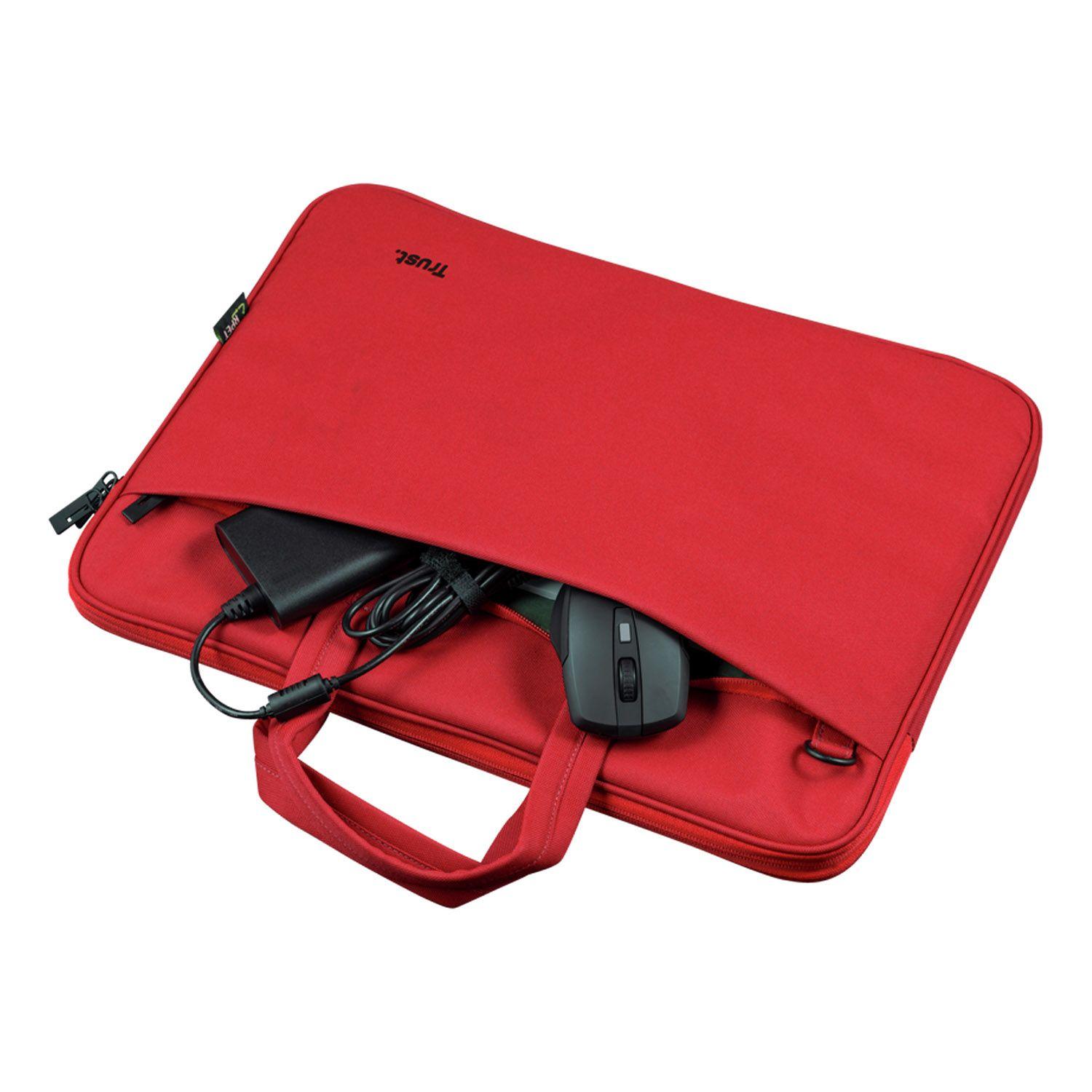 Maletin Para Notebook 16 pulgadas Trust Bologna Eco Red-3