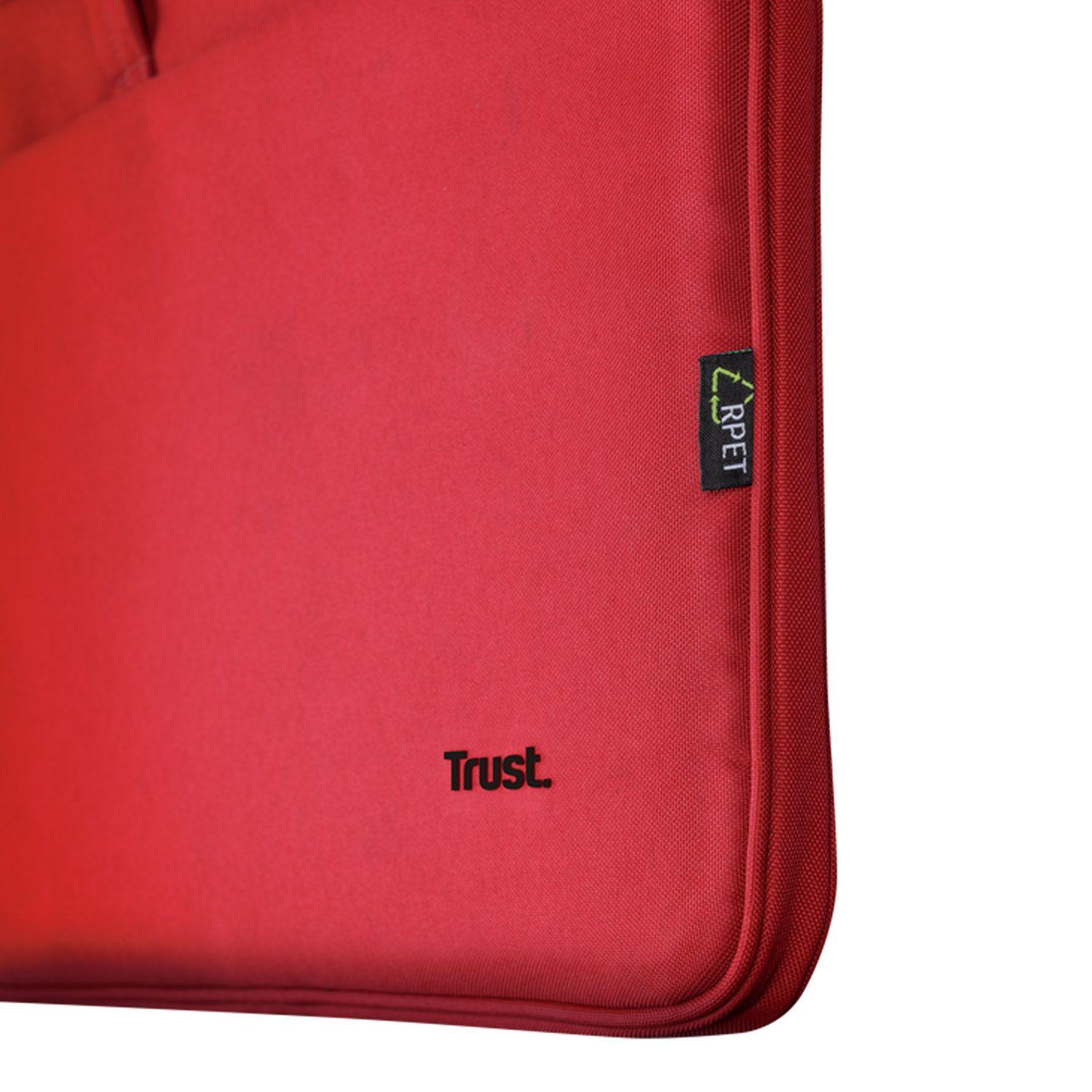 Maletin Para Notebook 16 pulgadas Trust Bologna Eco Red-4