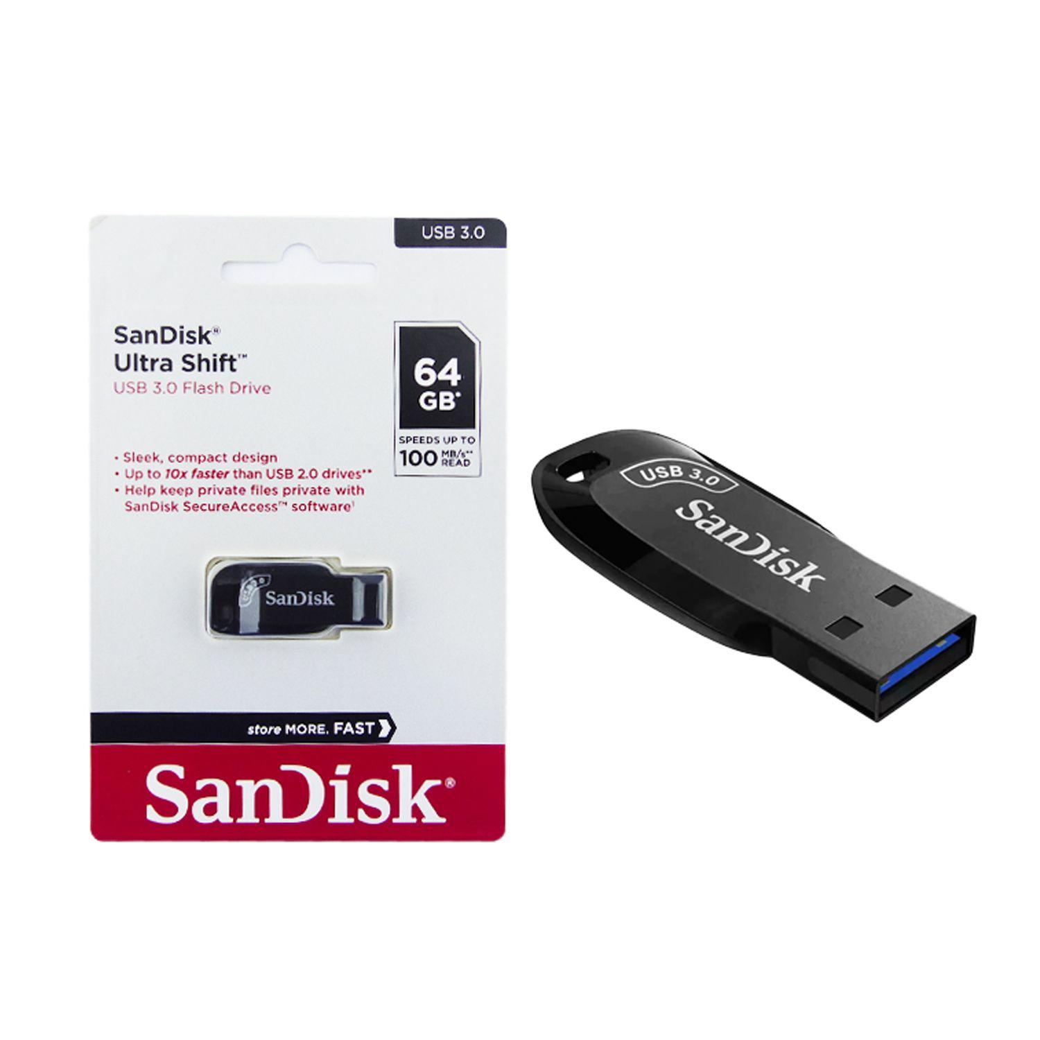 Pendrive Sandisk Z410 Ultras Shift 64gb - Crazygames-2