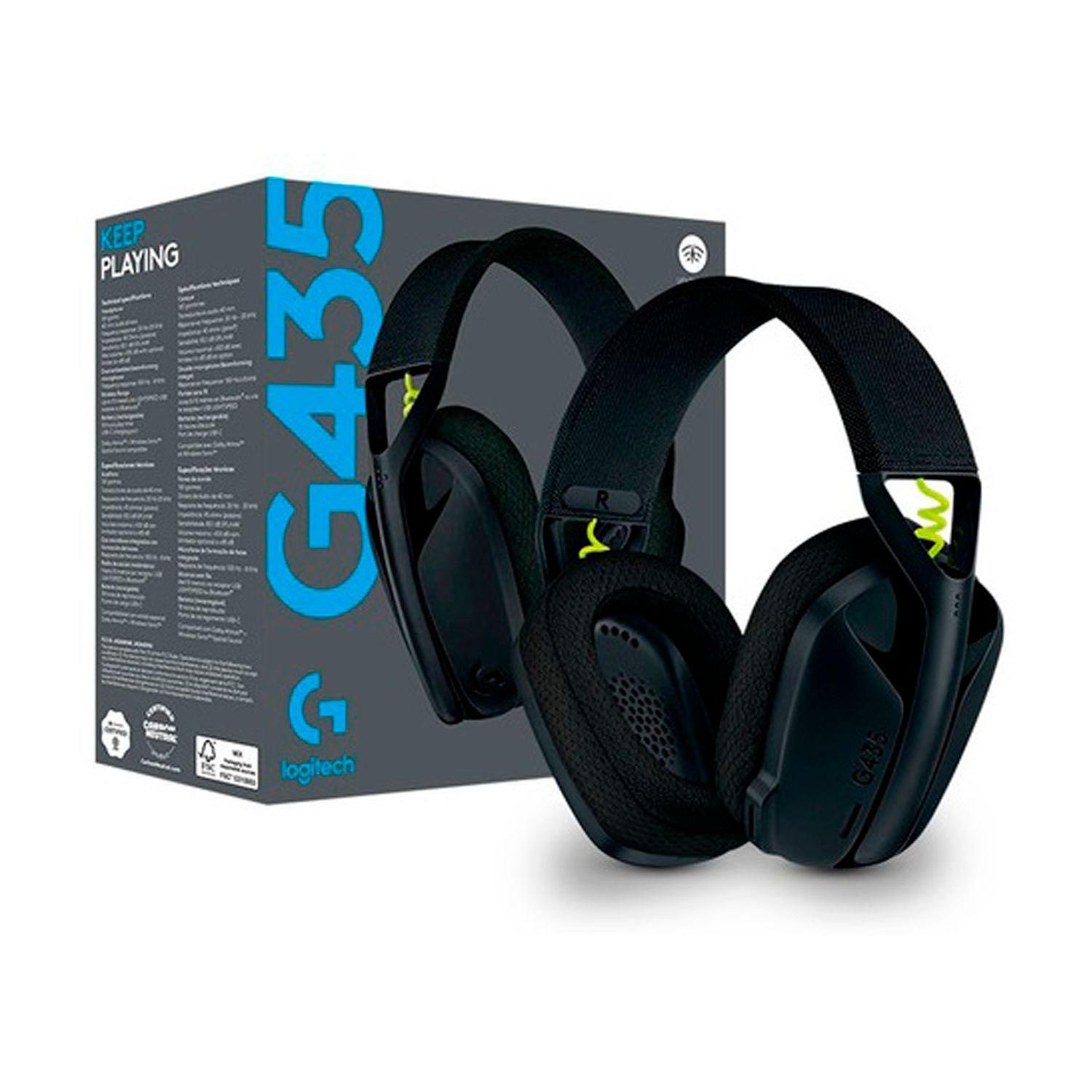 Logitech Audífono Gamer Bluetooth G435 Negro - Crazygames-4