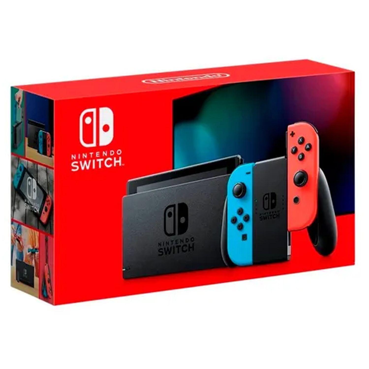 Consola Nintendo Switch V2 NEON - Crazygames-0