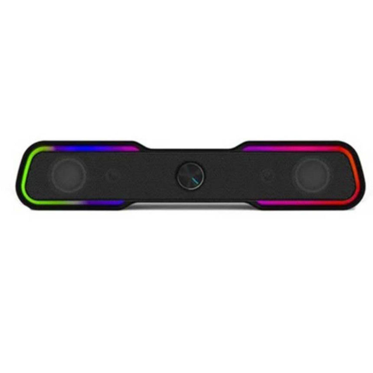 Parlantes Stereo Rgb 6W Dhe-6002 HP - Crazygames-0