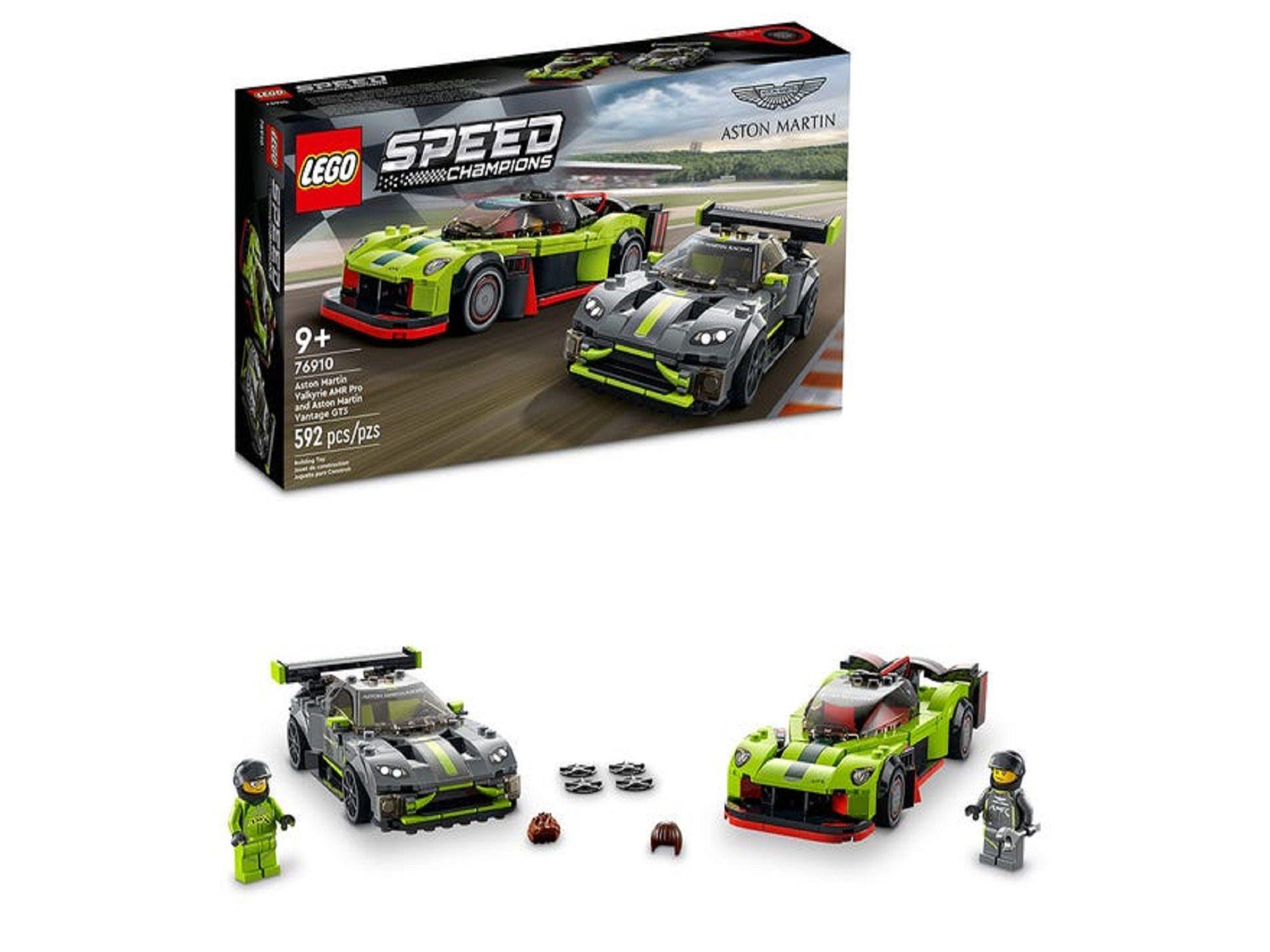 Lego Speed Aston Martin Valkyrie Amr Pro y Vantage Gt3 76910-0