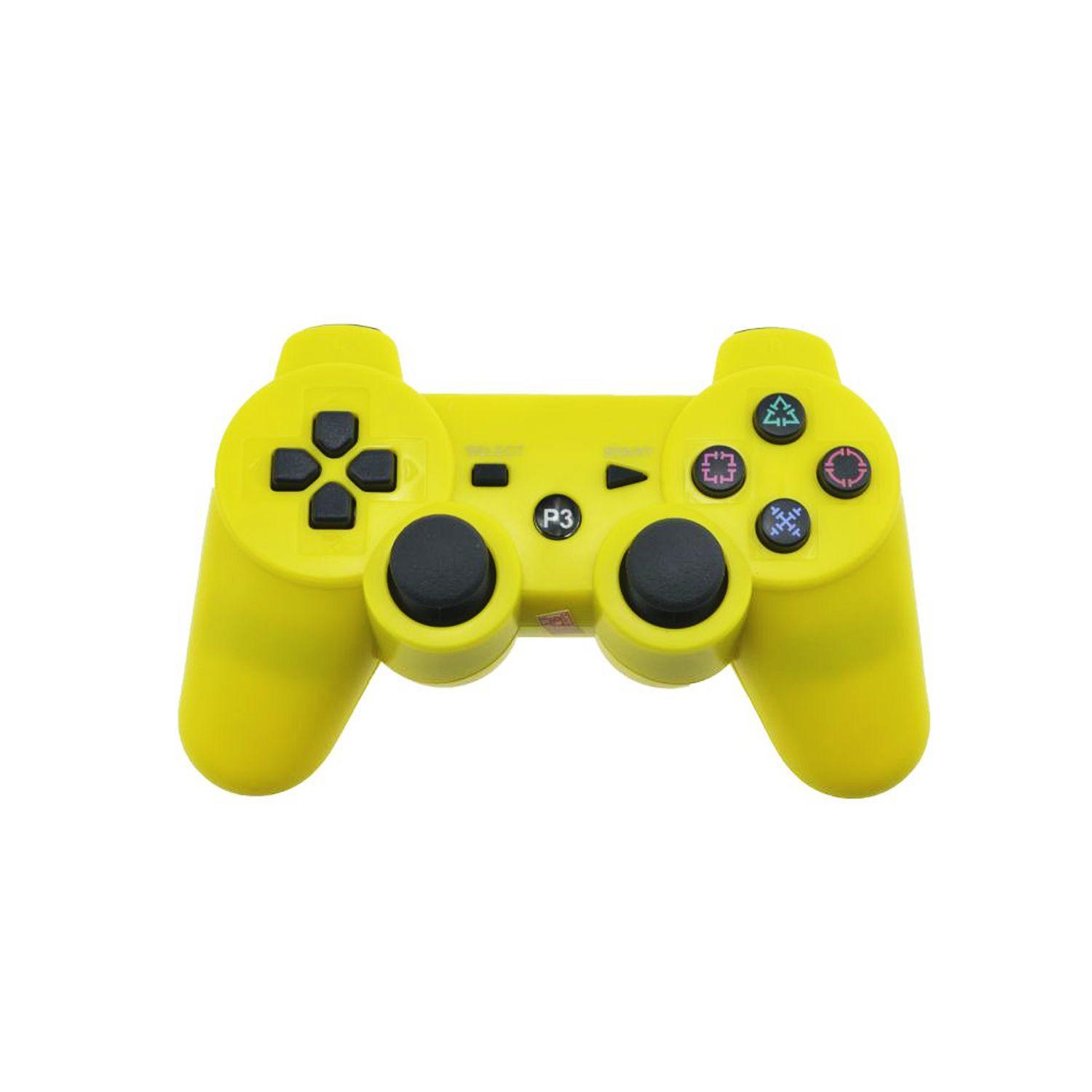 Control Compatible PS3 Panther Amarillo - Crazygames-0