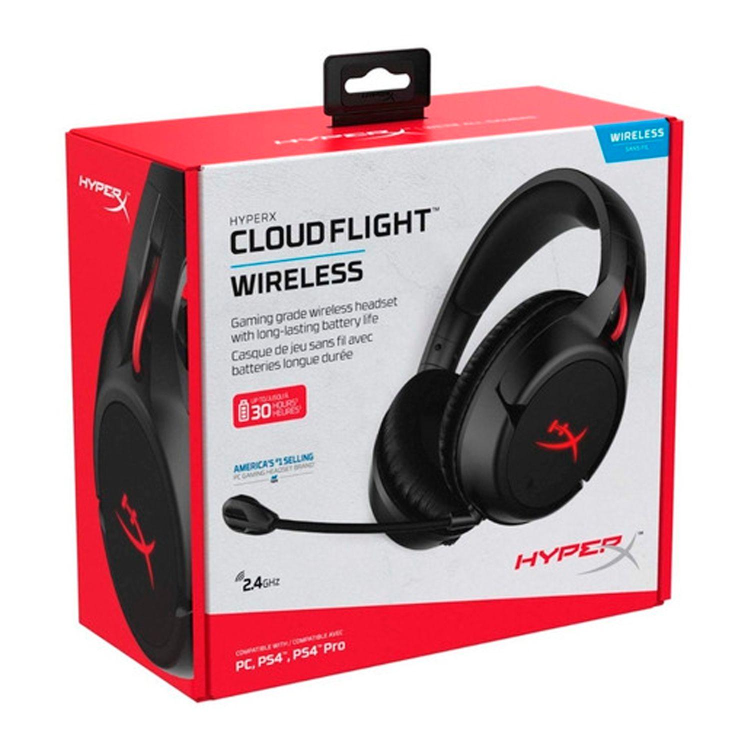 Audifono Gamer Hyperx Inalambrico Cloud Flight - Crazygames-4